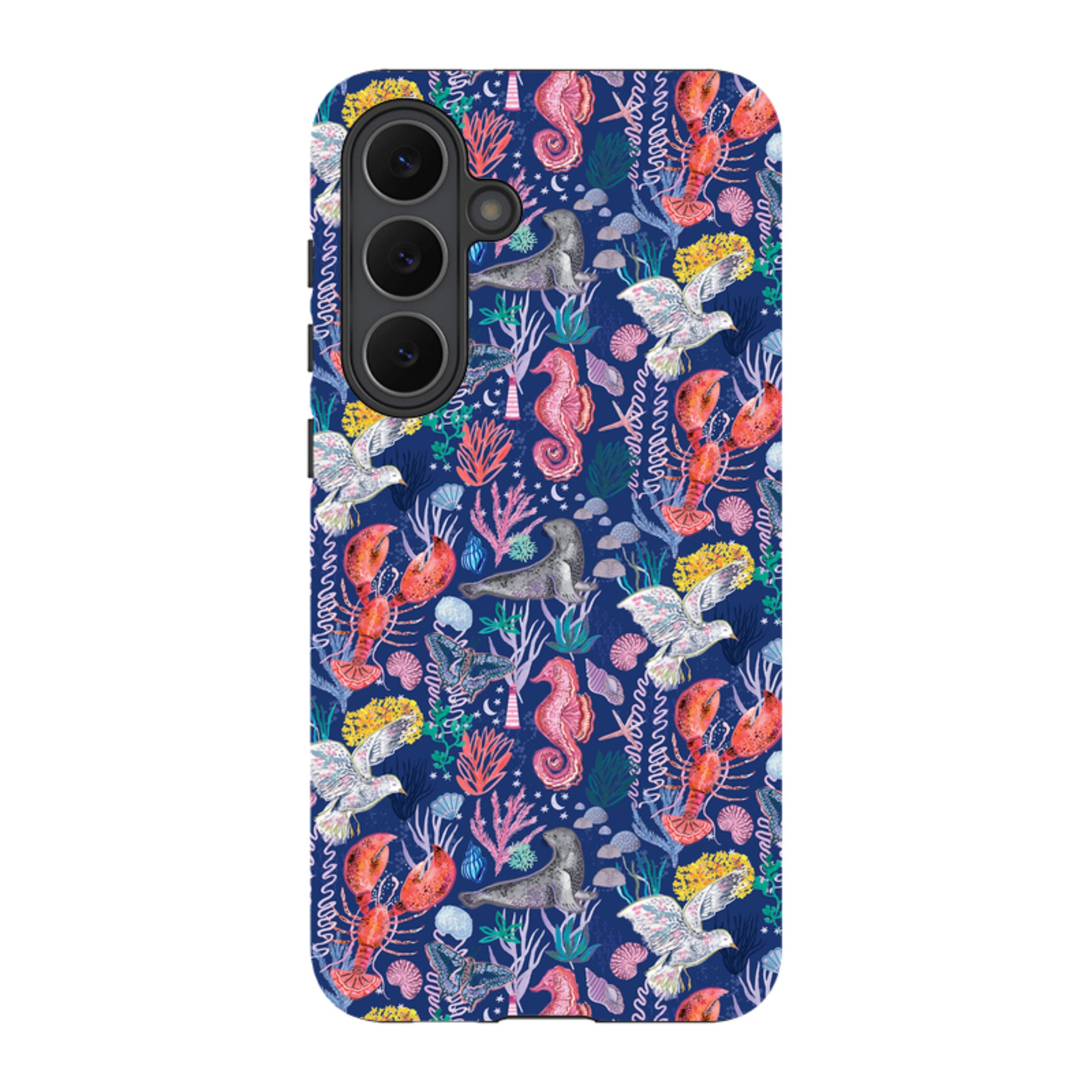 Samsung Tough  Case - Coastline Pattern C By Emma Frances Grant