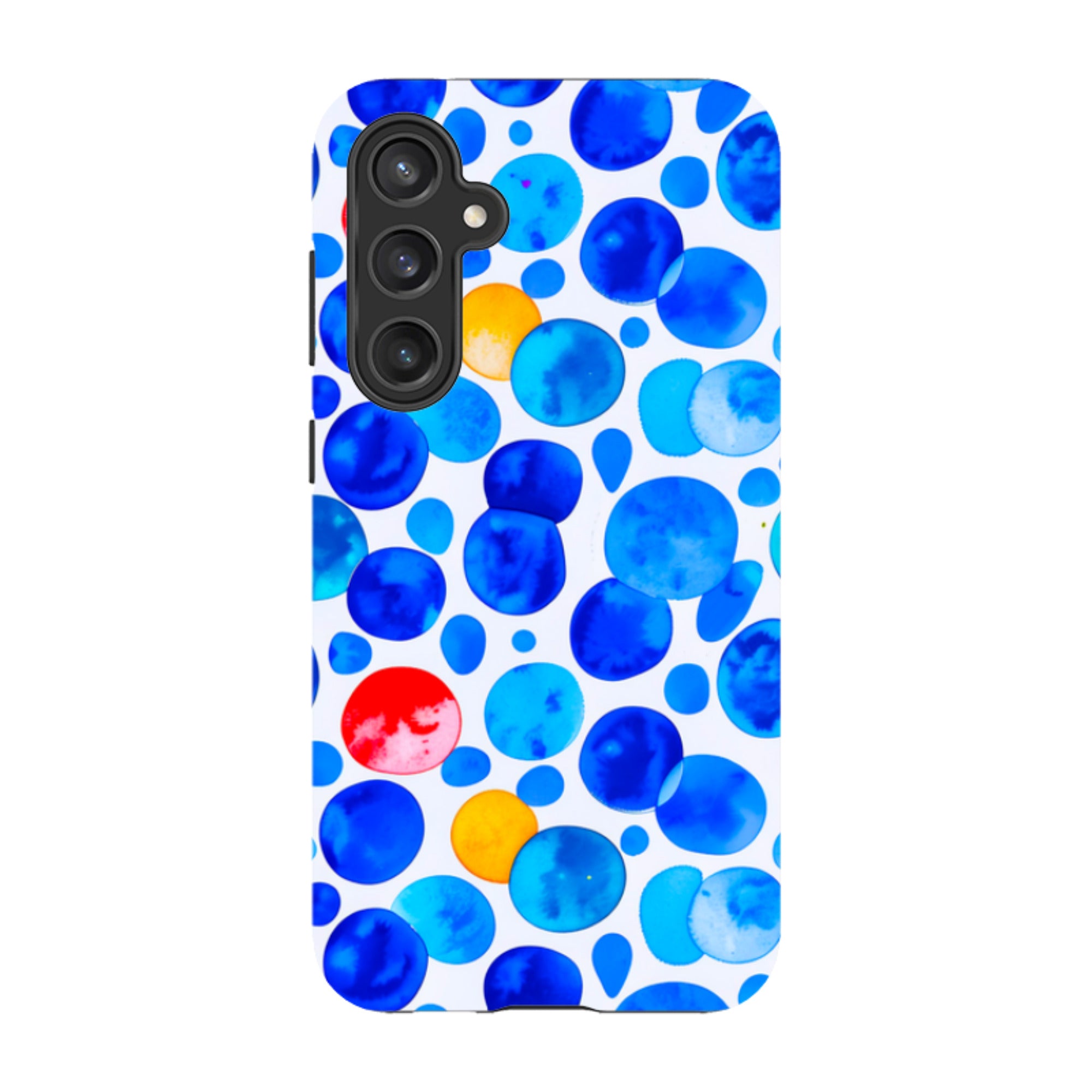 Samsung Tough  Case - Blue Moon Polka