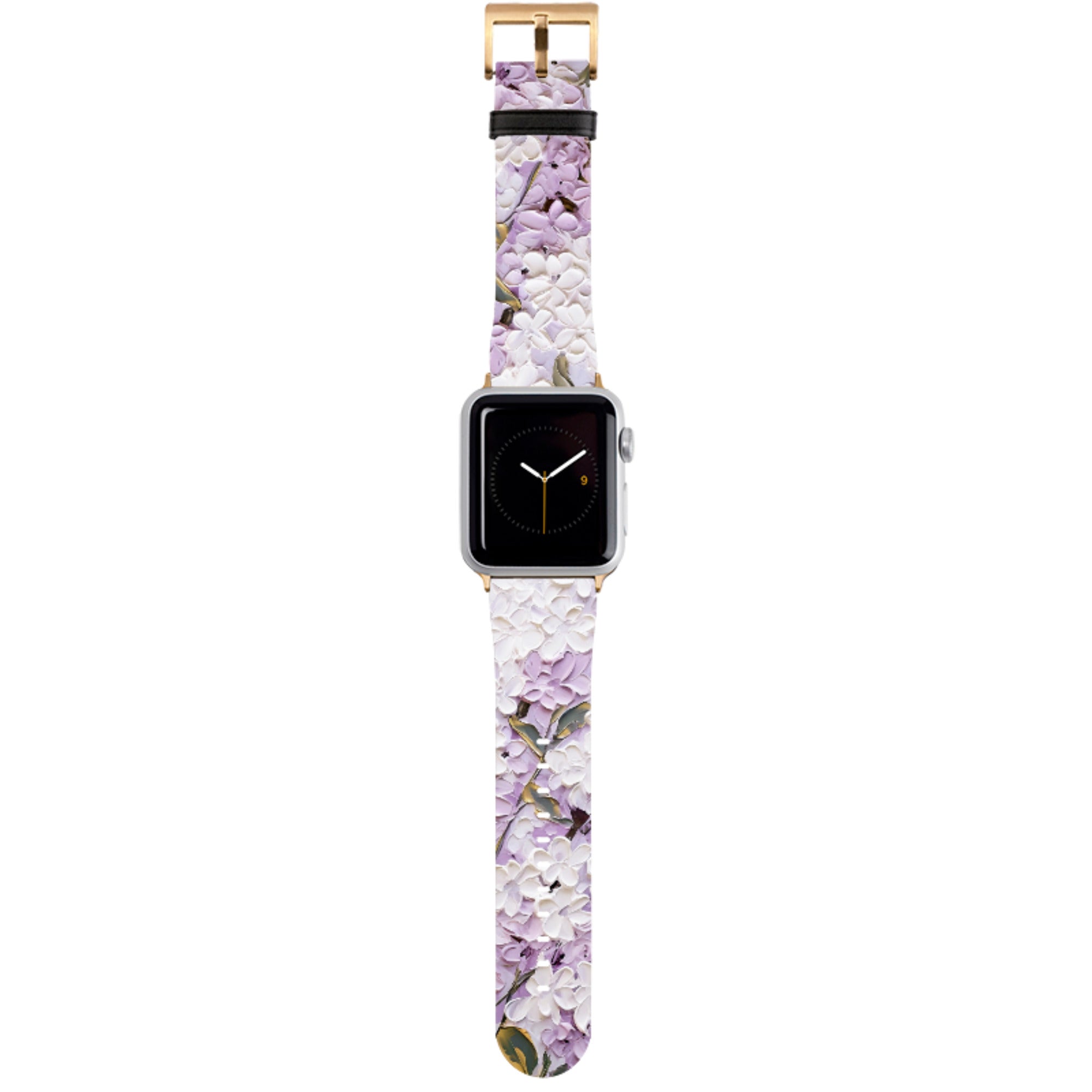 Purple Floral II Apple Watch Strap