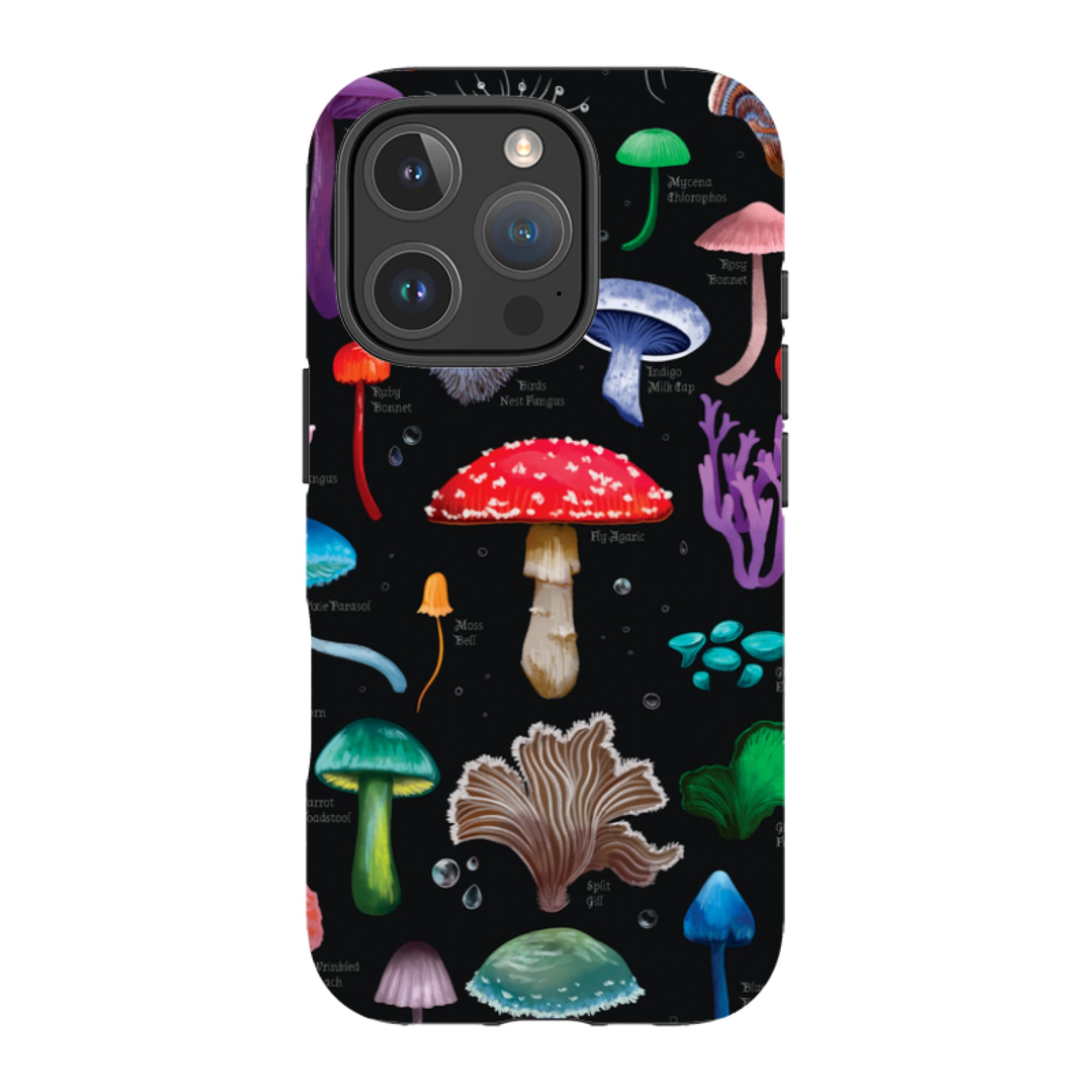 iPhone Tough Case - Mushrooms By Anna Stead