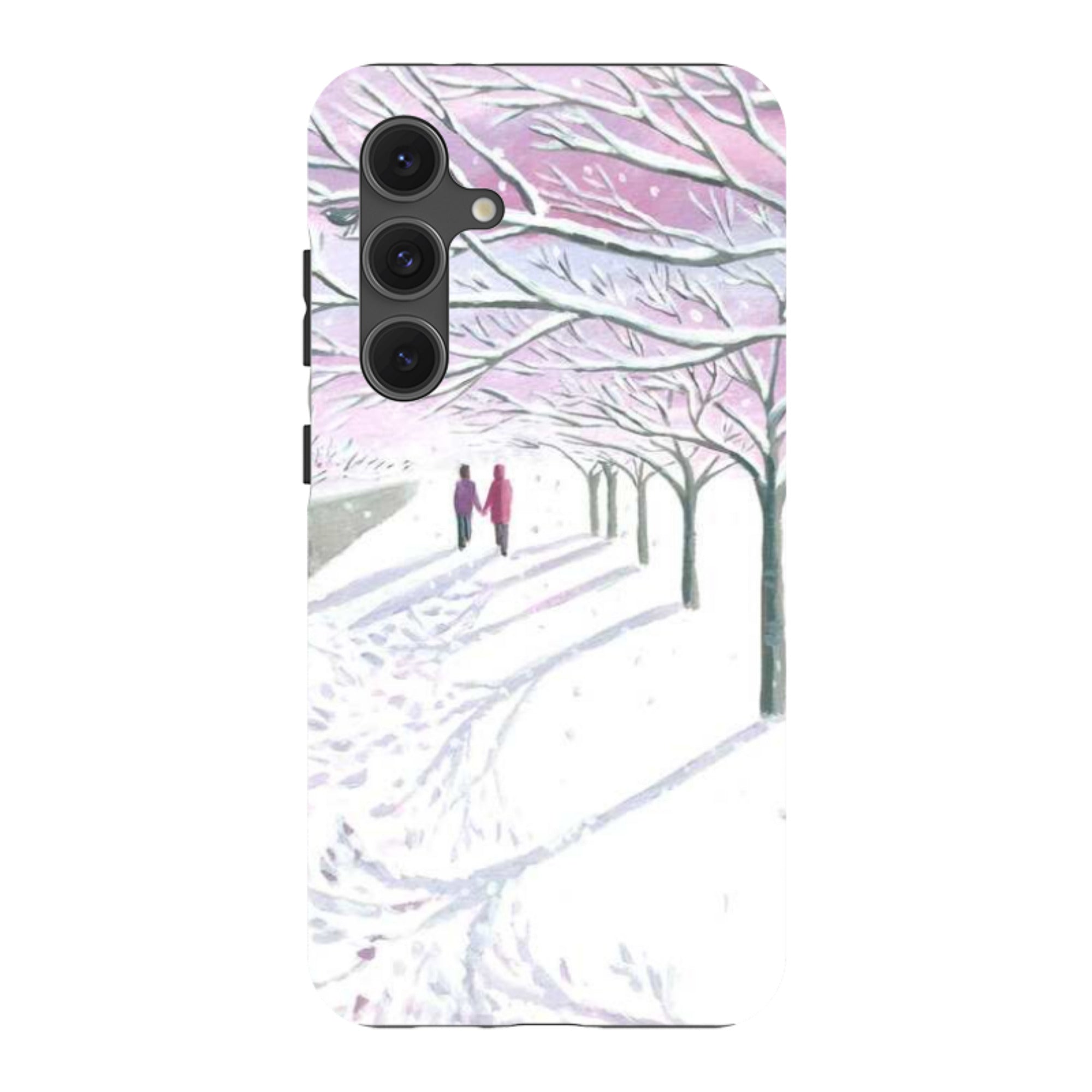 Samsung Tough Case - Snowy Park By Mary Stubberfield