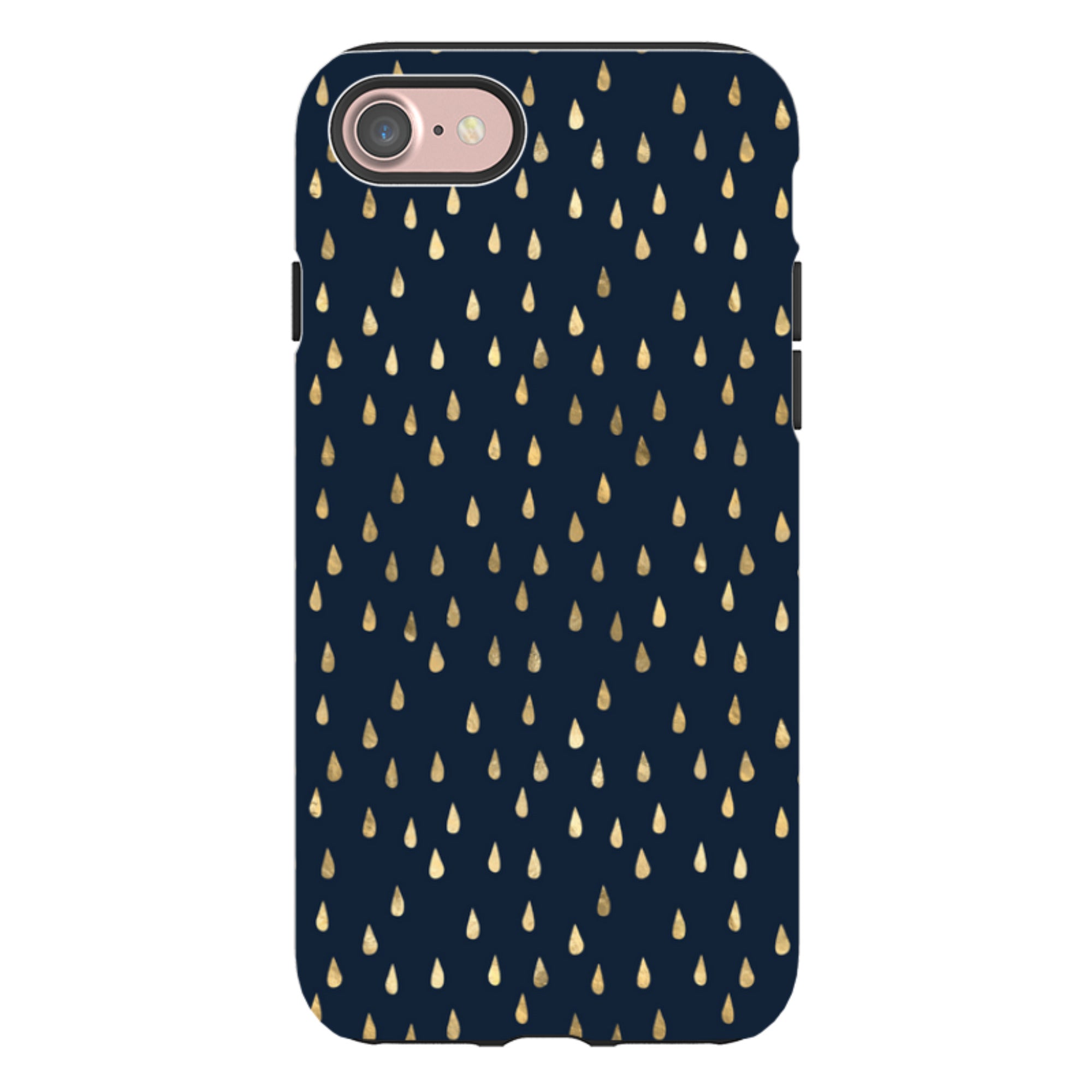 iPhone Tough Case - Blue Rain