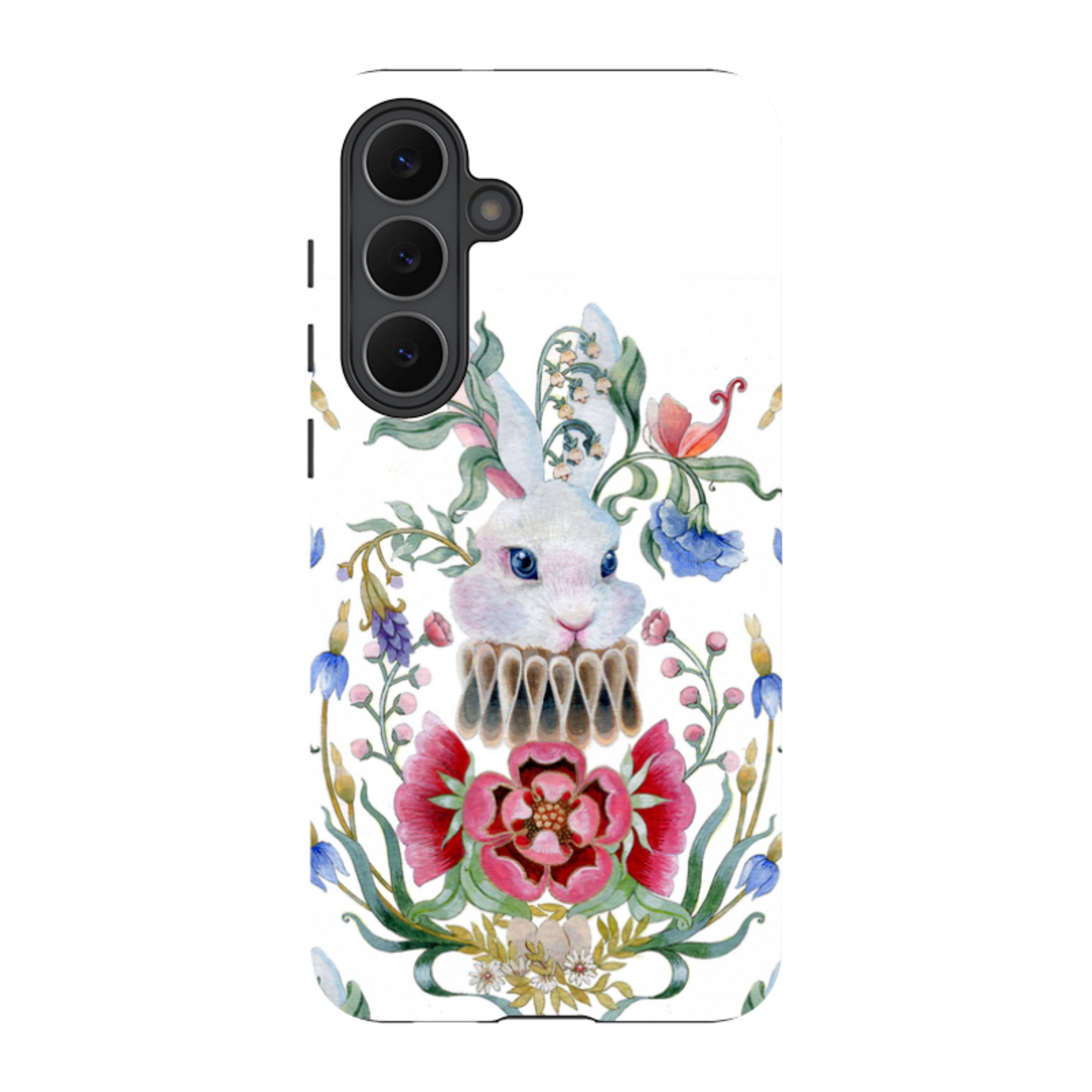 Samsung Tough Case - White Rabbit By Maria Matos
