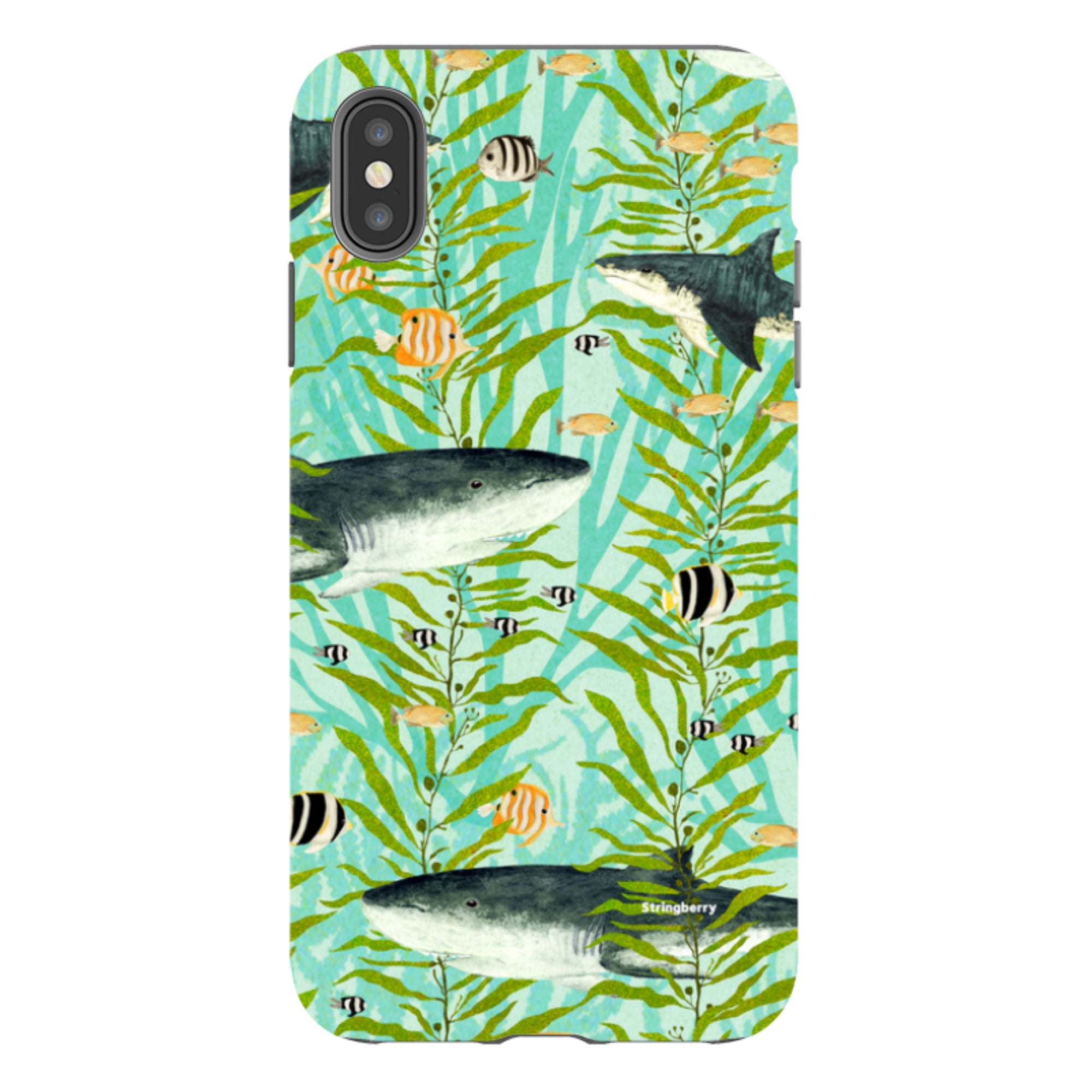 iPhone Tough Case - Shark Reef By Katherine Quinn