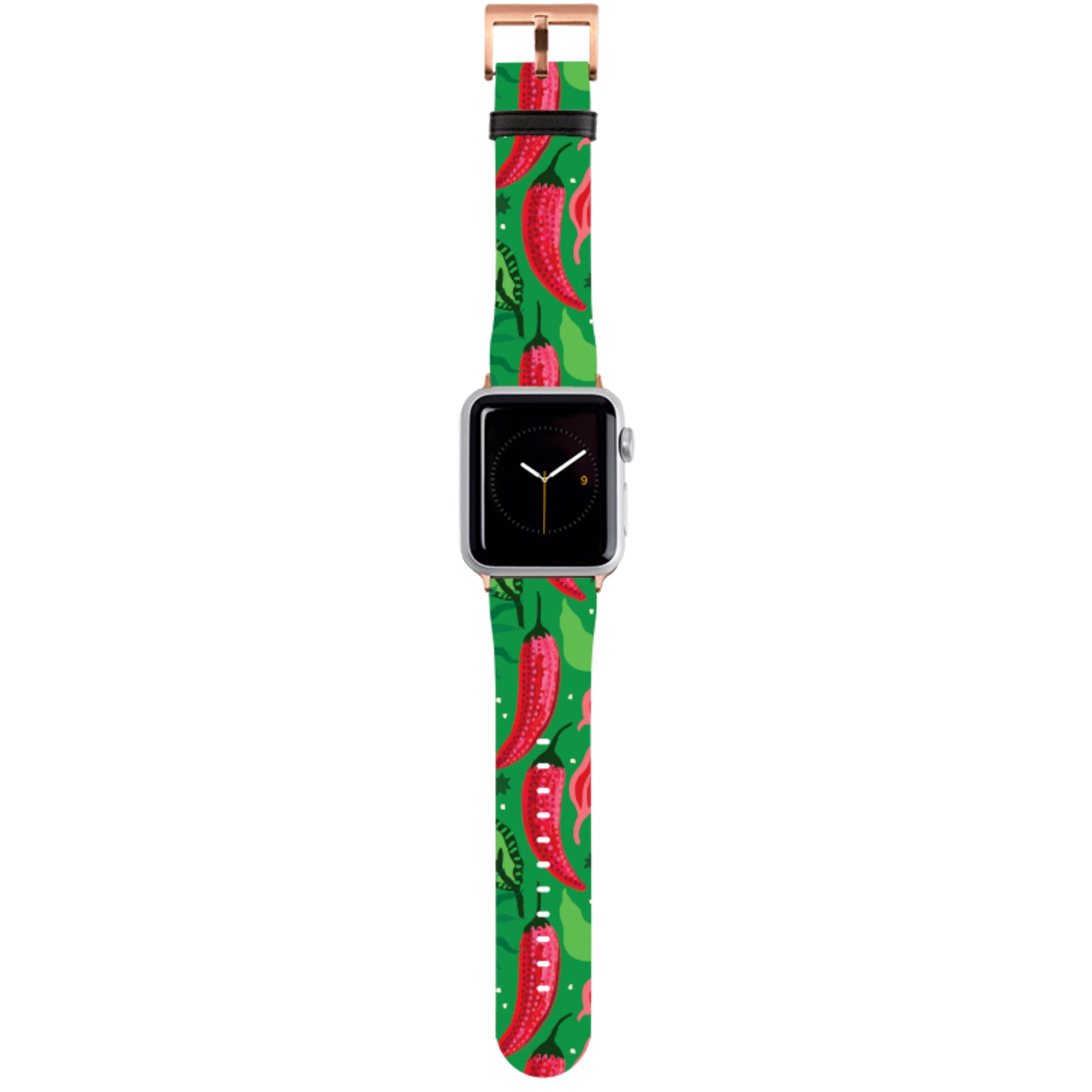 Chilli Cherry Apple Watch Strap By Emma Frances Grant