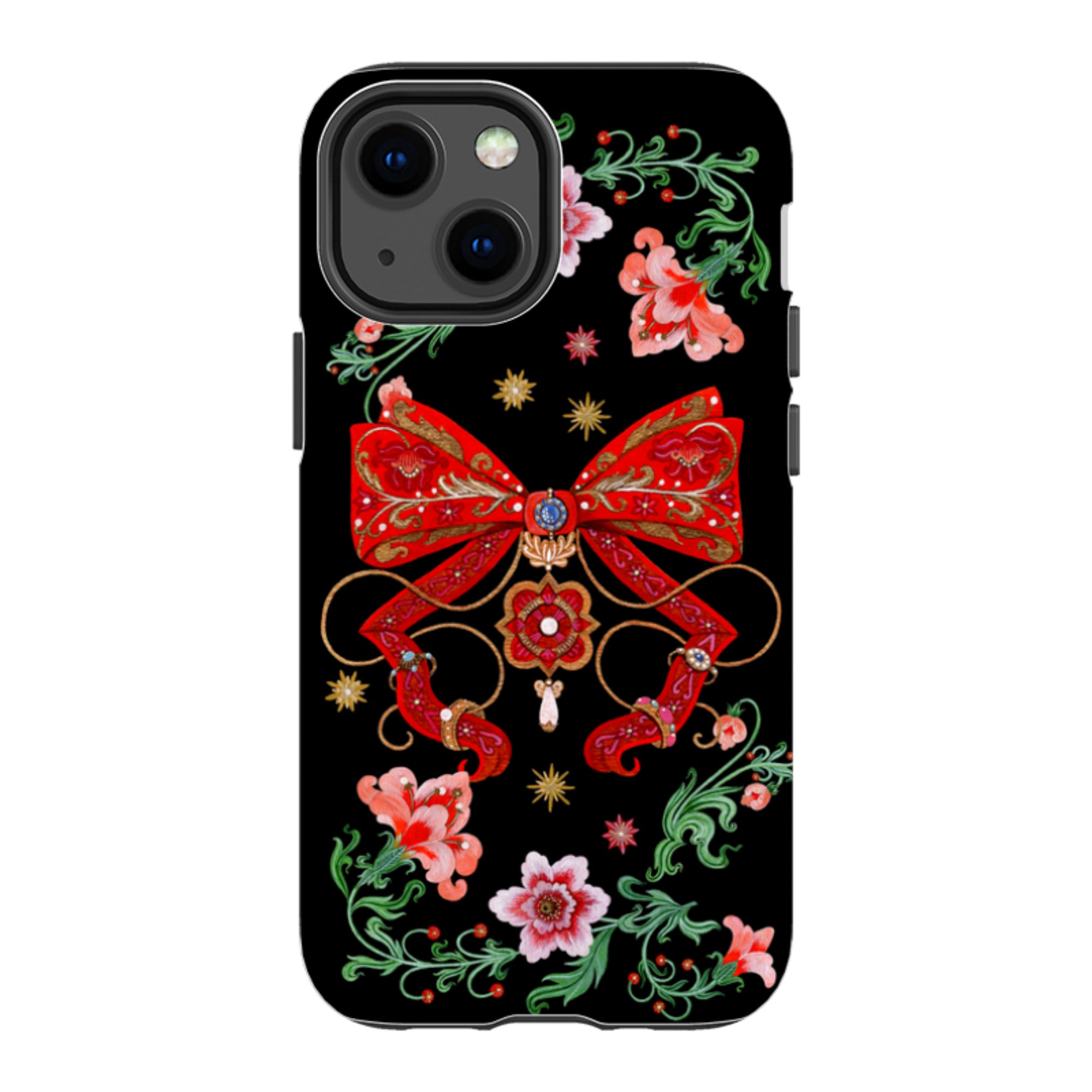 iPhone Tough  Case - Five Gold Ring By Maria Matos