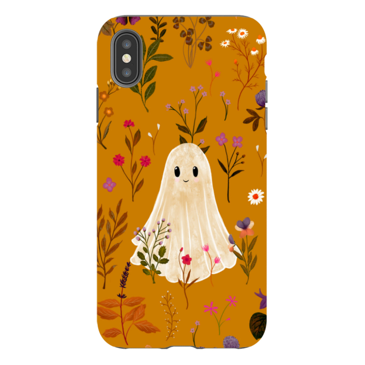 iPhone Tough Case - Ghost in the Garden - Spice Multi By Katherine Quinn