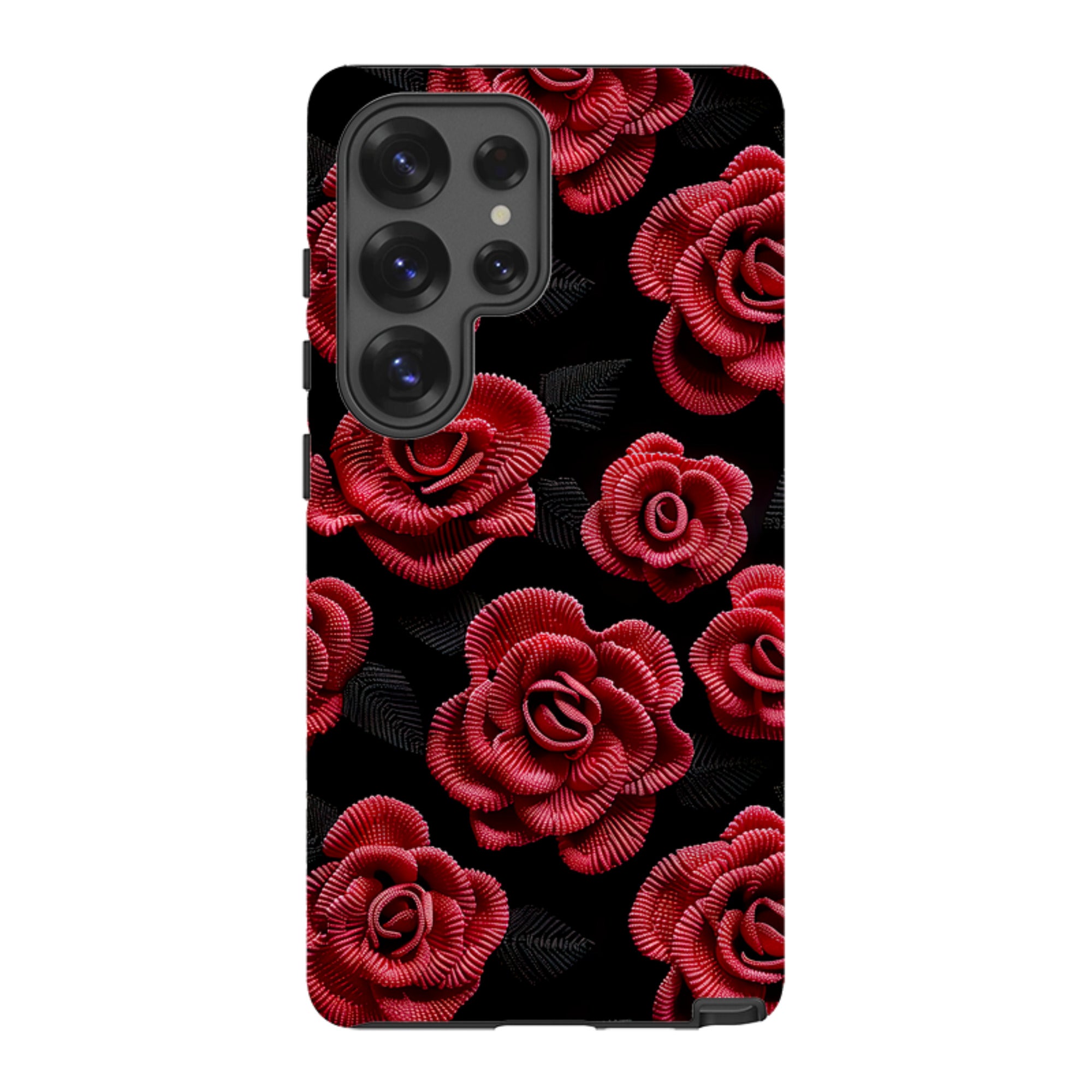 Samsung Tough Case - Dark Roses II