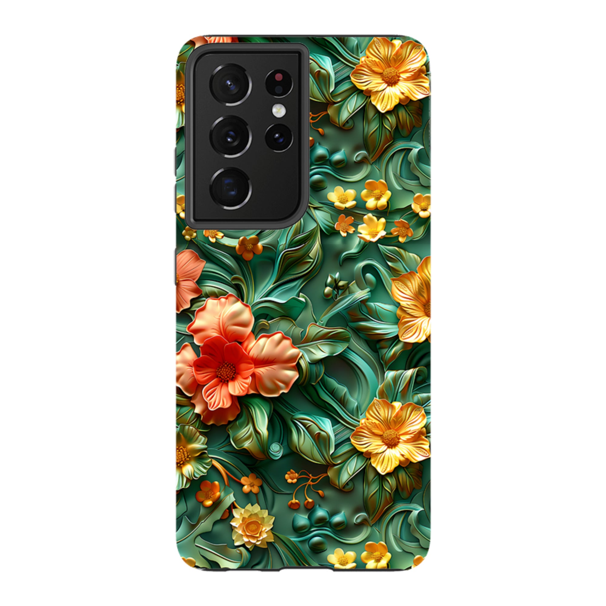 Samsung Tough Case - Jade Floral