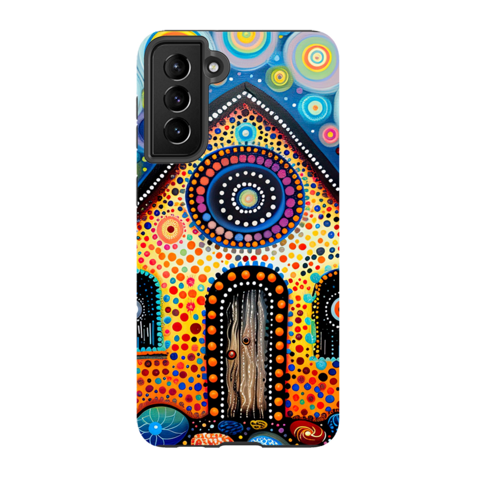 Samsung Tough Case - Folk Art House III