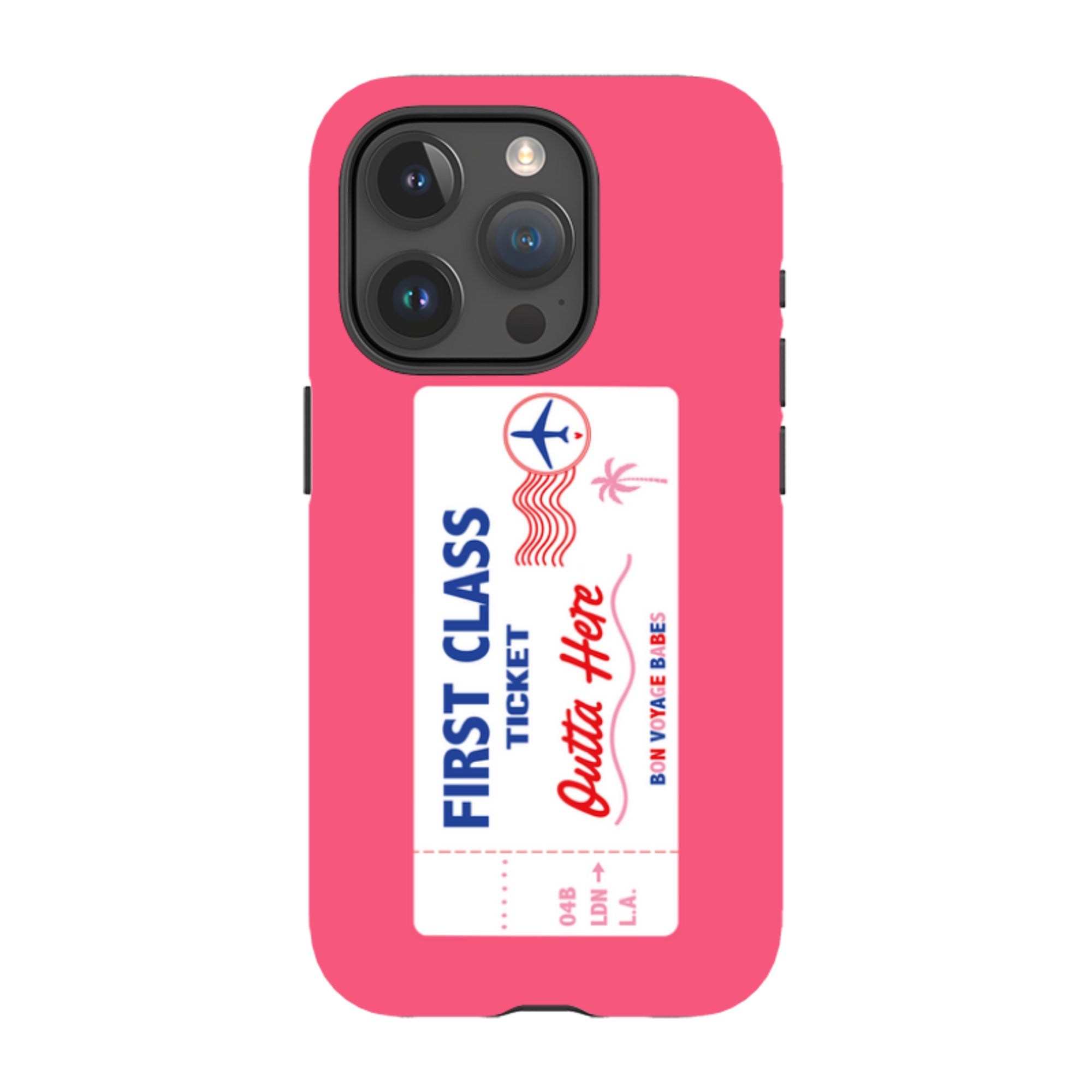 iPhone Tough Case - First Class Peach