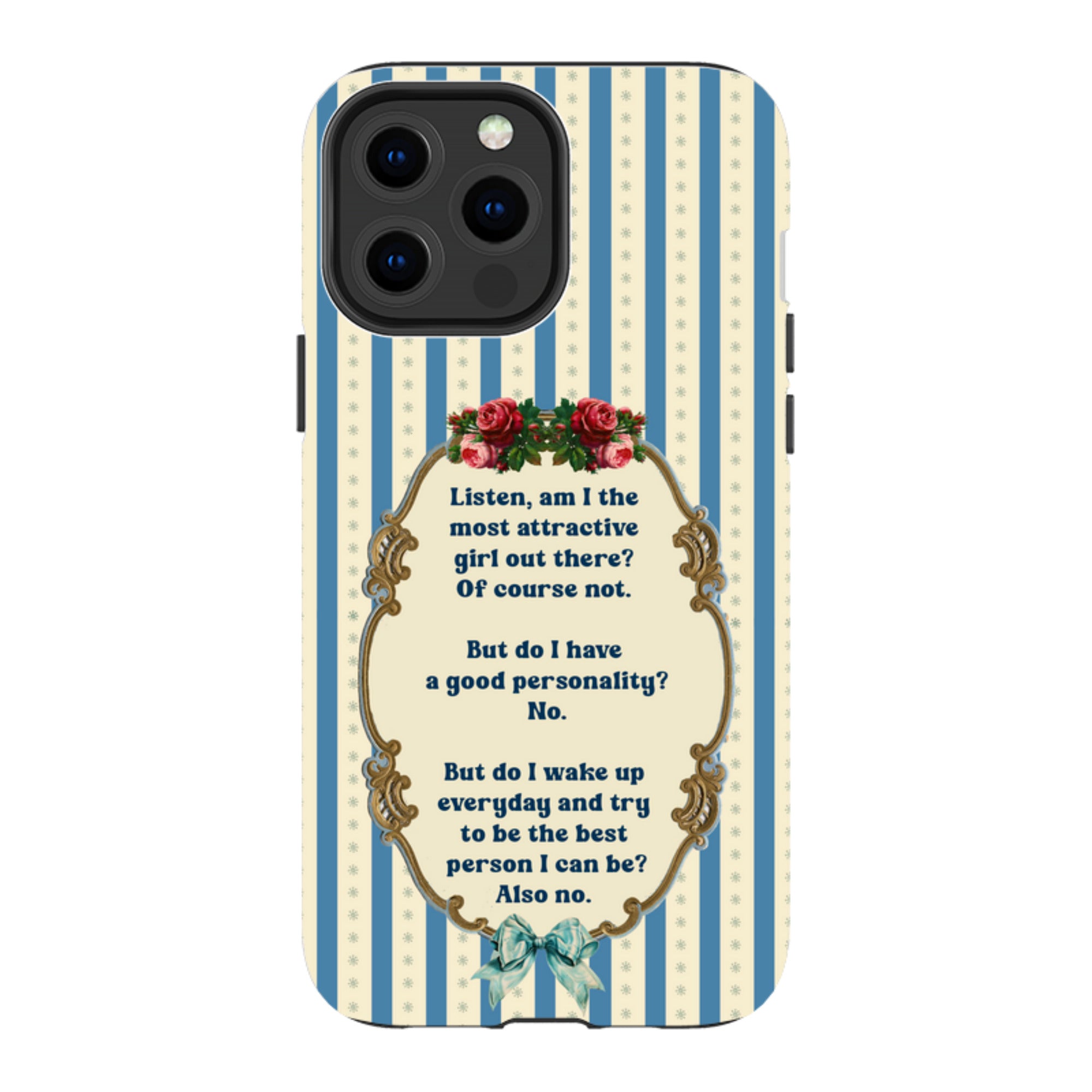 iPhone Tough Case - Attractive By Clare Jordan