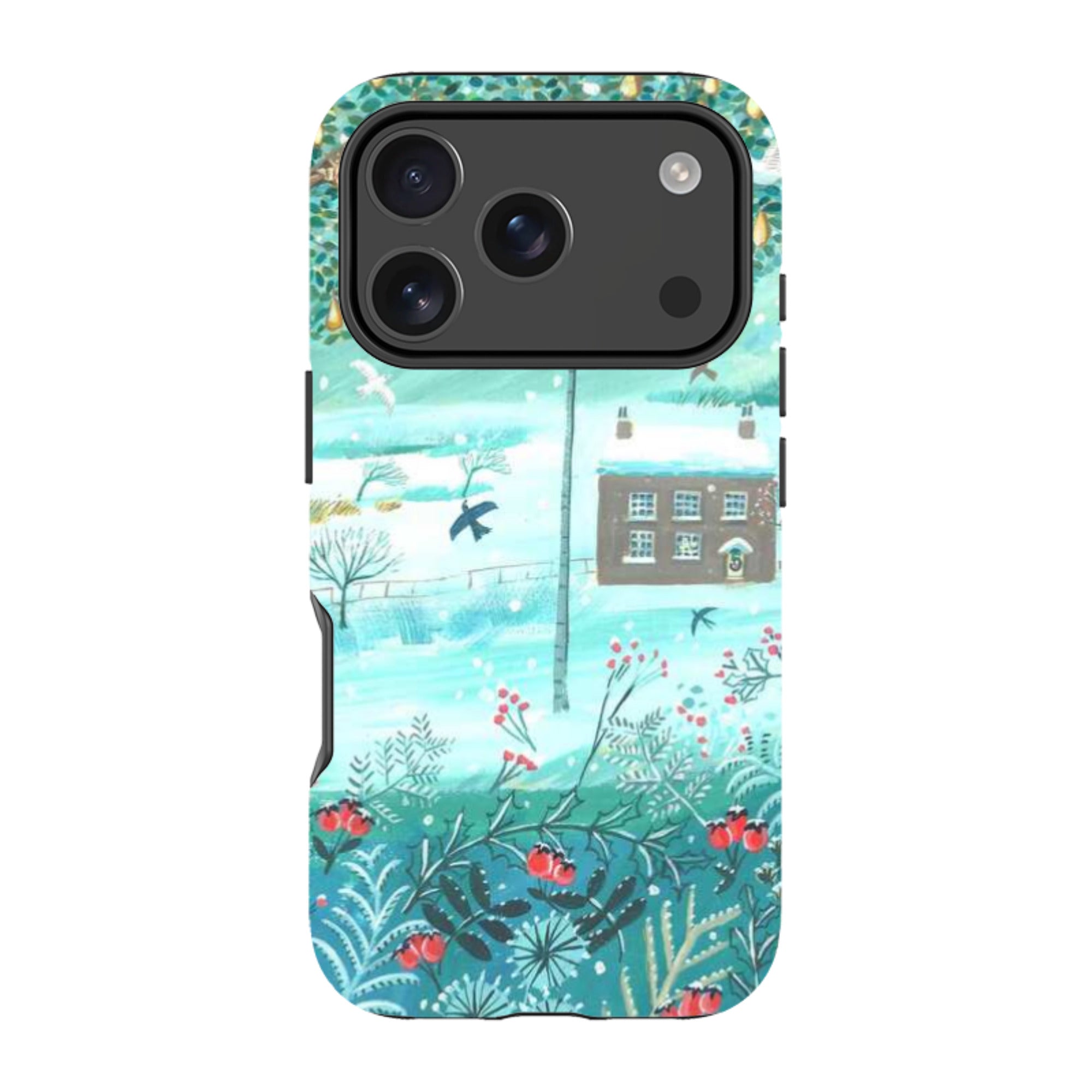 iPhone Tough Case - Pear Trees By Mary Stubberfield