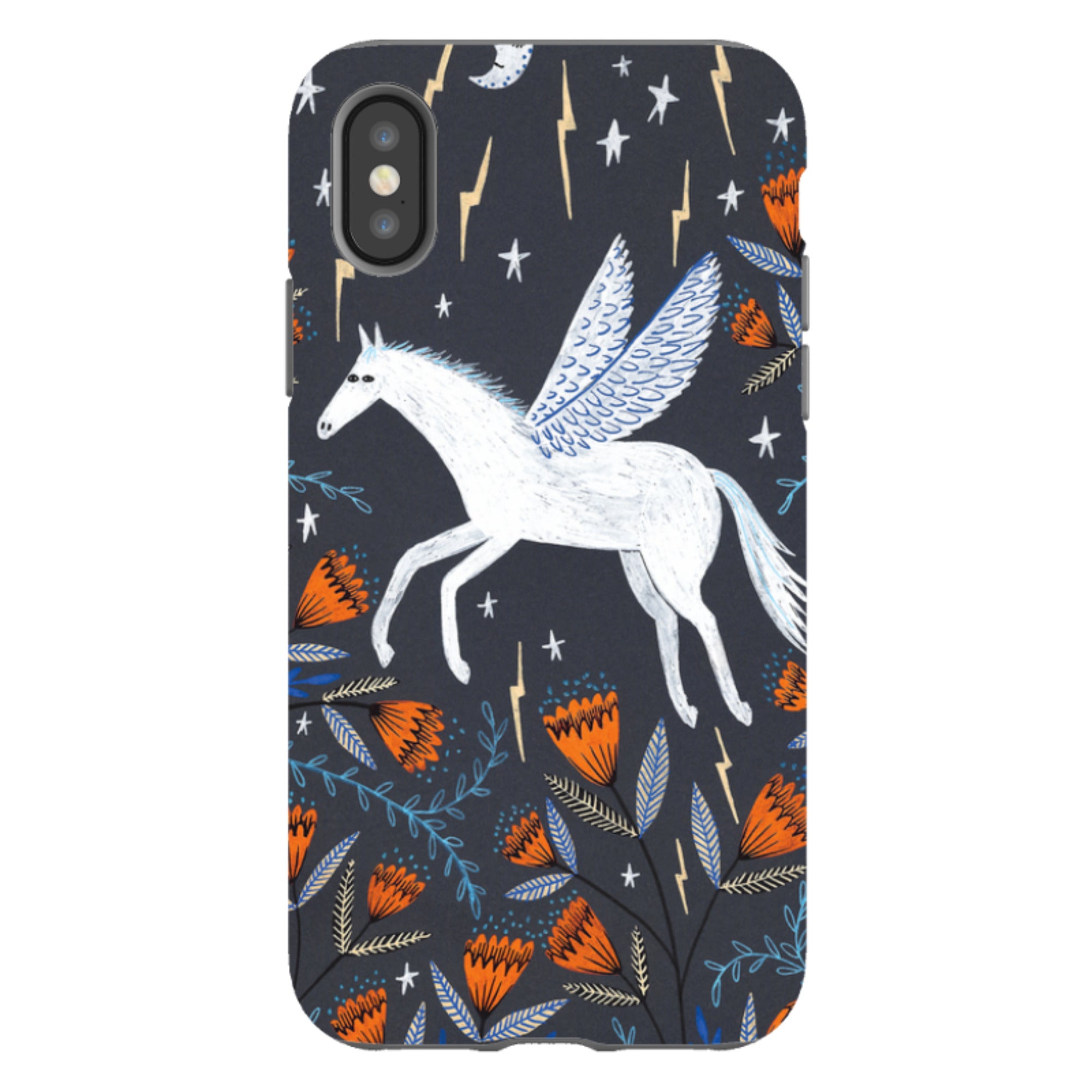 iPhone Tough Case - Pegasus By Lee Foster Wilson