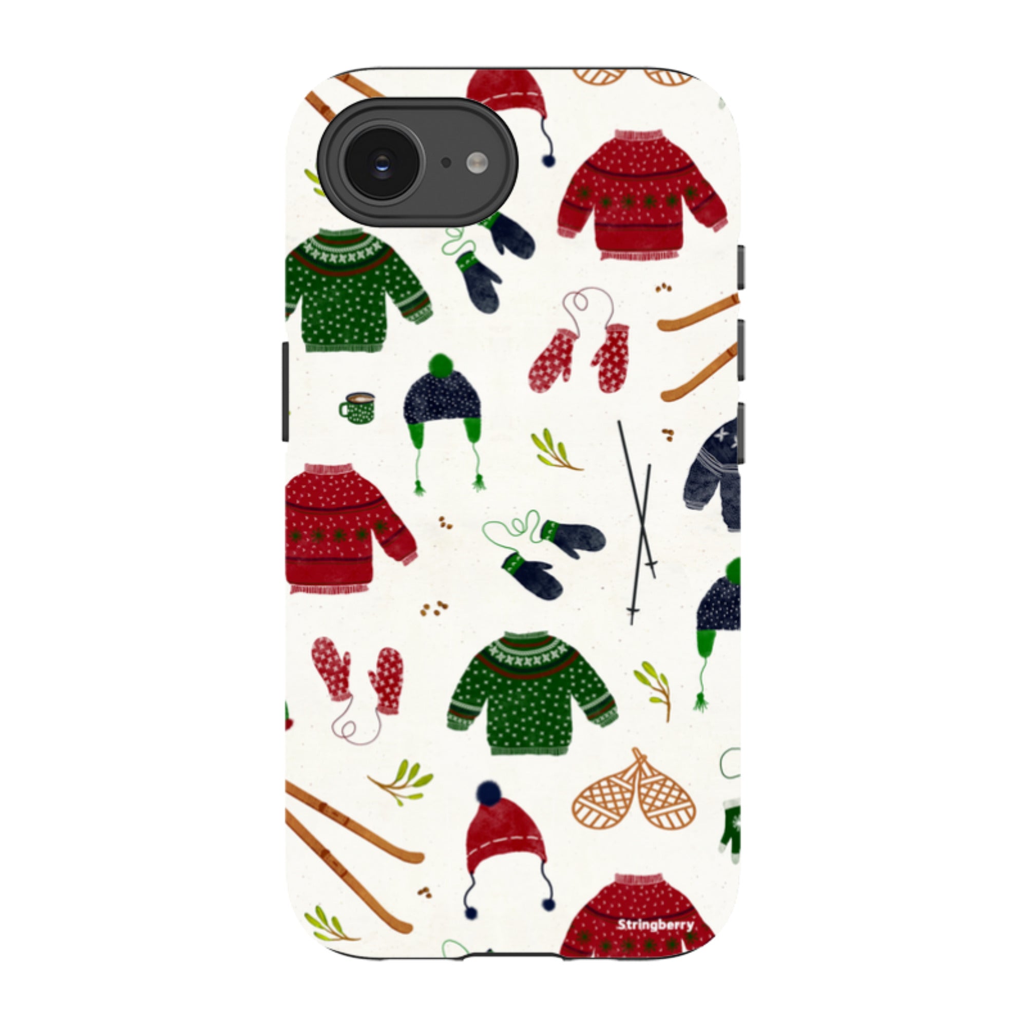 iPhone Tough Case - Winter Clothes By Katherine Quinn
