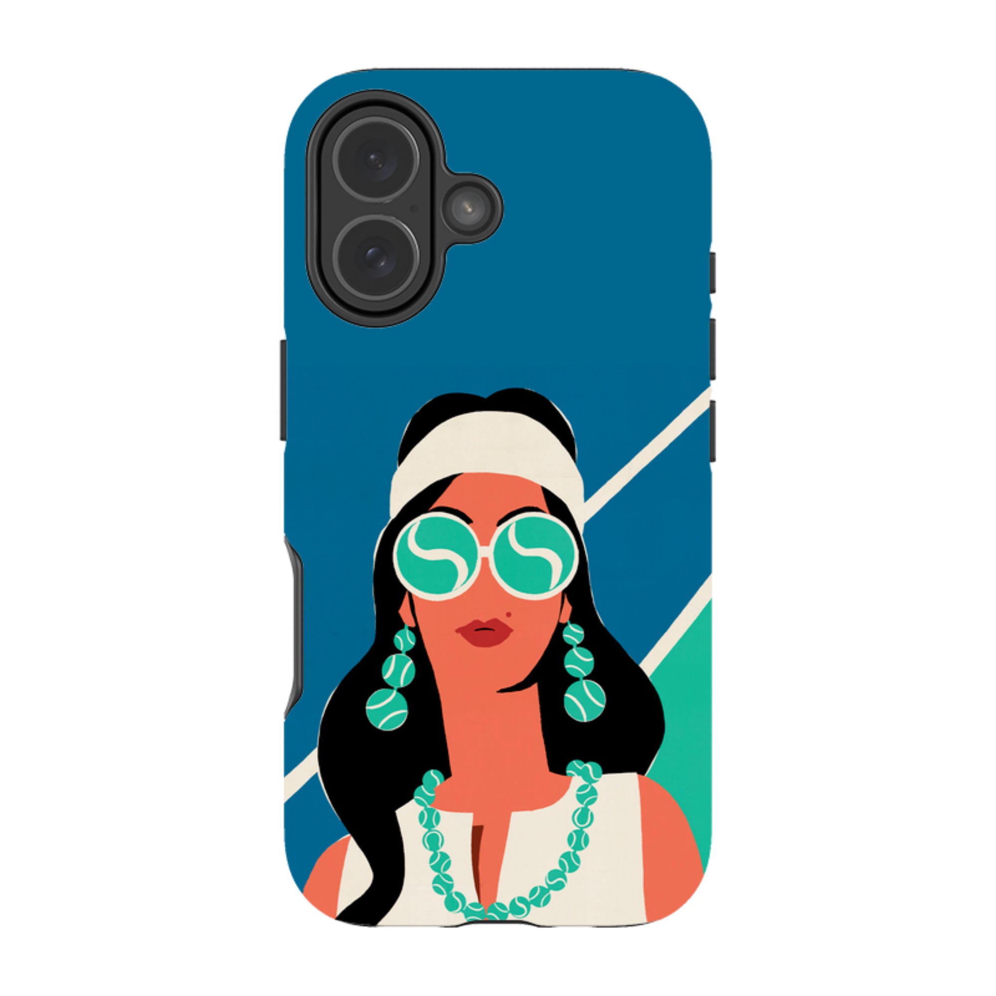 iPhone MagSafe Tough Case -  Tennis Fashion By Paul Thurlby