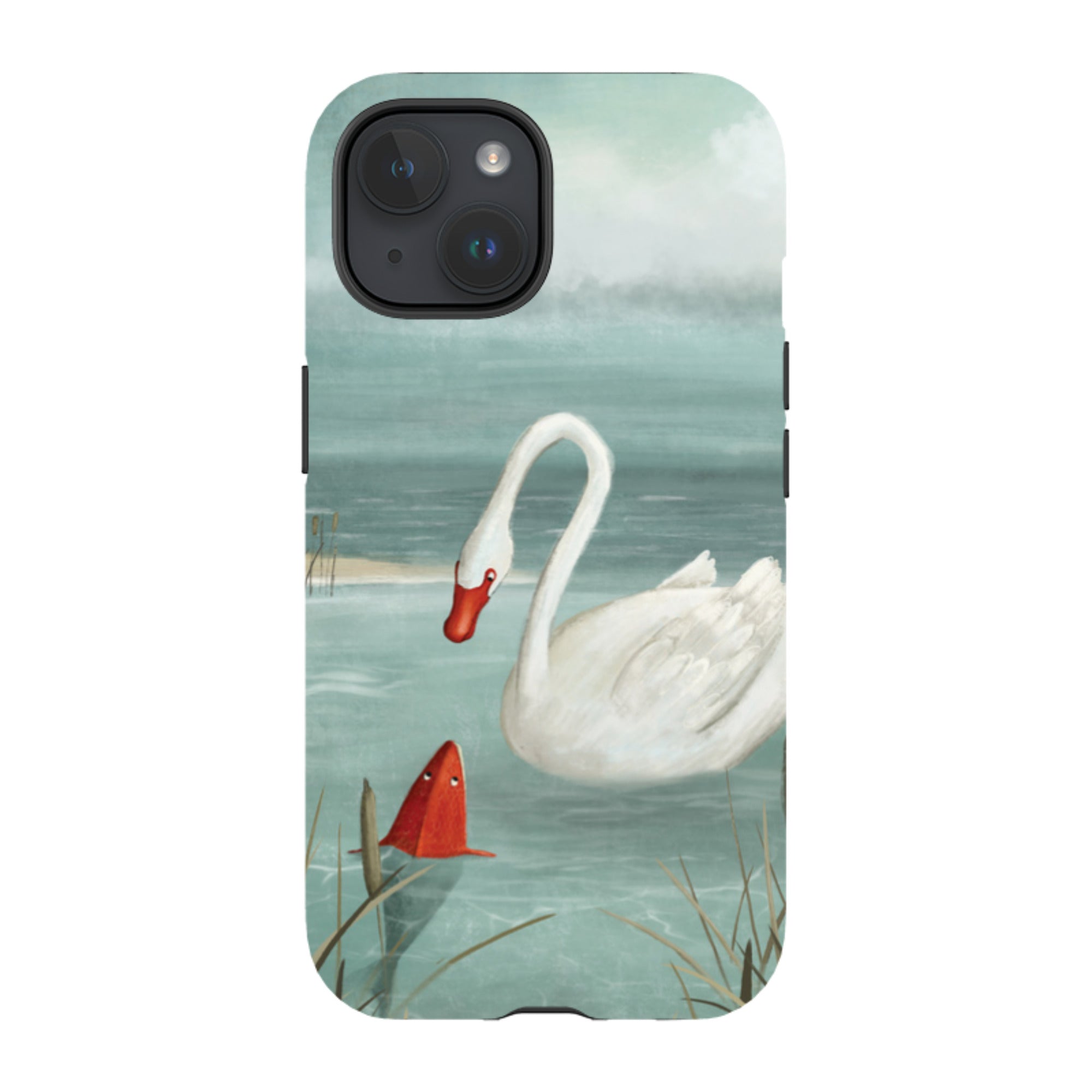 iPhone Tough Case - Swanfish By Maja Lindberg