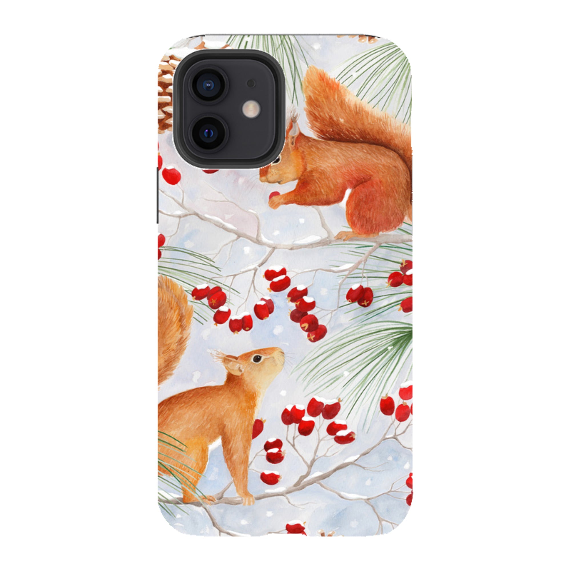 iPhone Tough Case - Red Squirrels By Bex Parkin