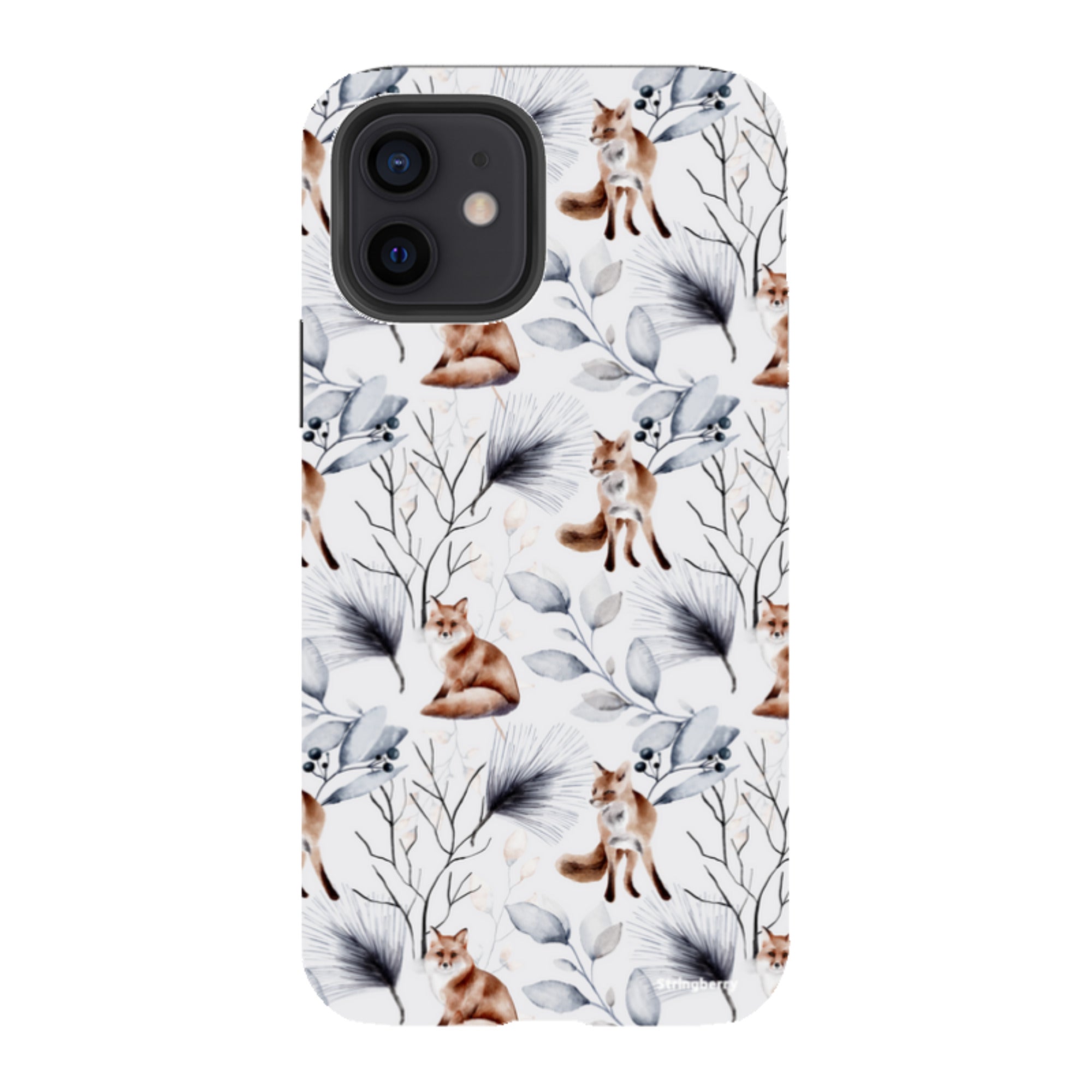iPhone Tough Case - Foxy Xmas II