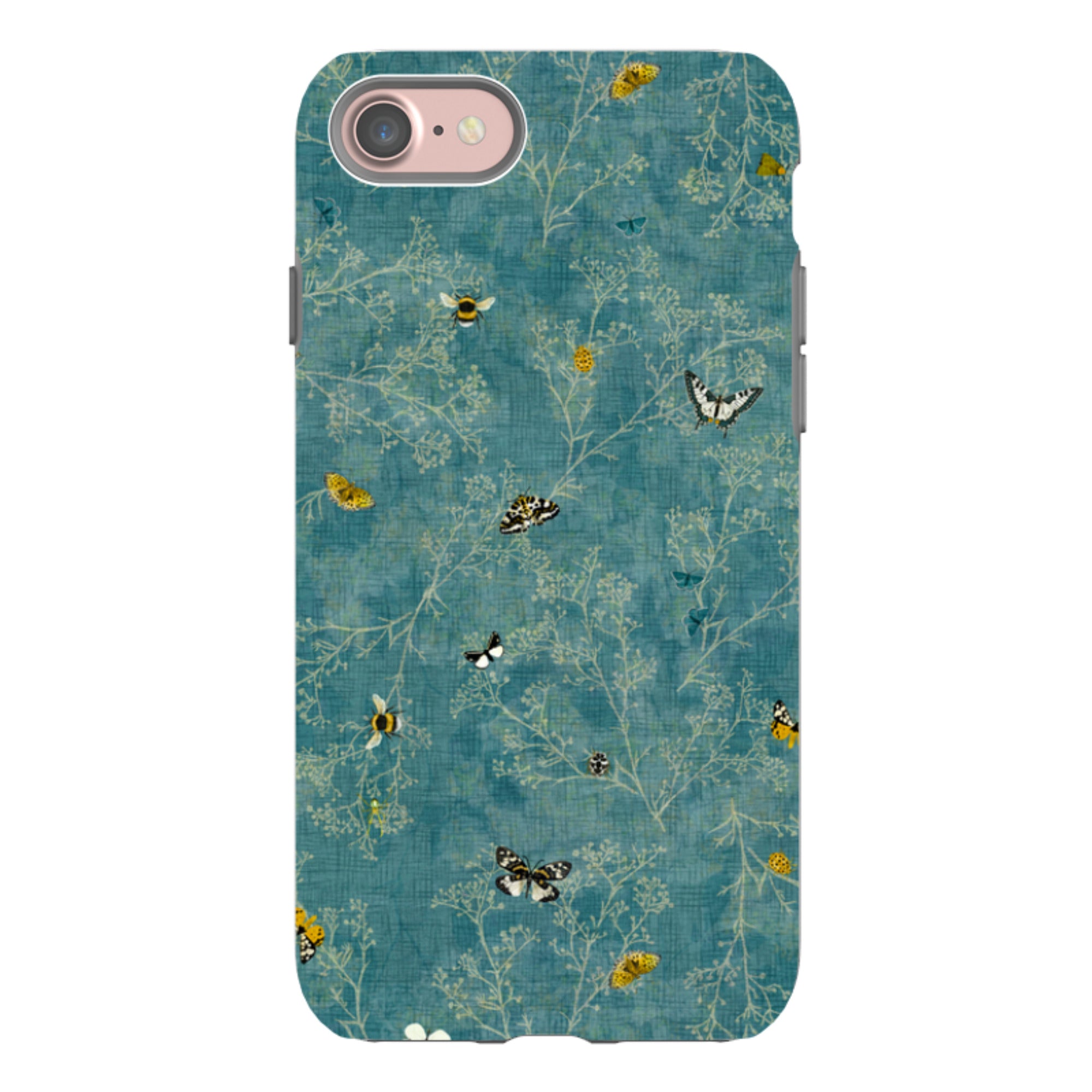 iPhone Tough Case - Chinoiserie Garden Soft Sage By Katherine Quinn