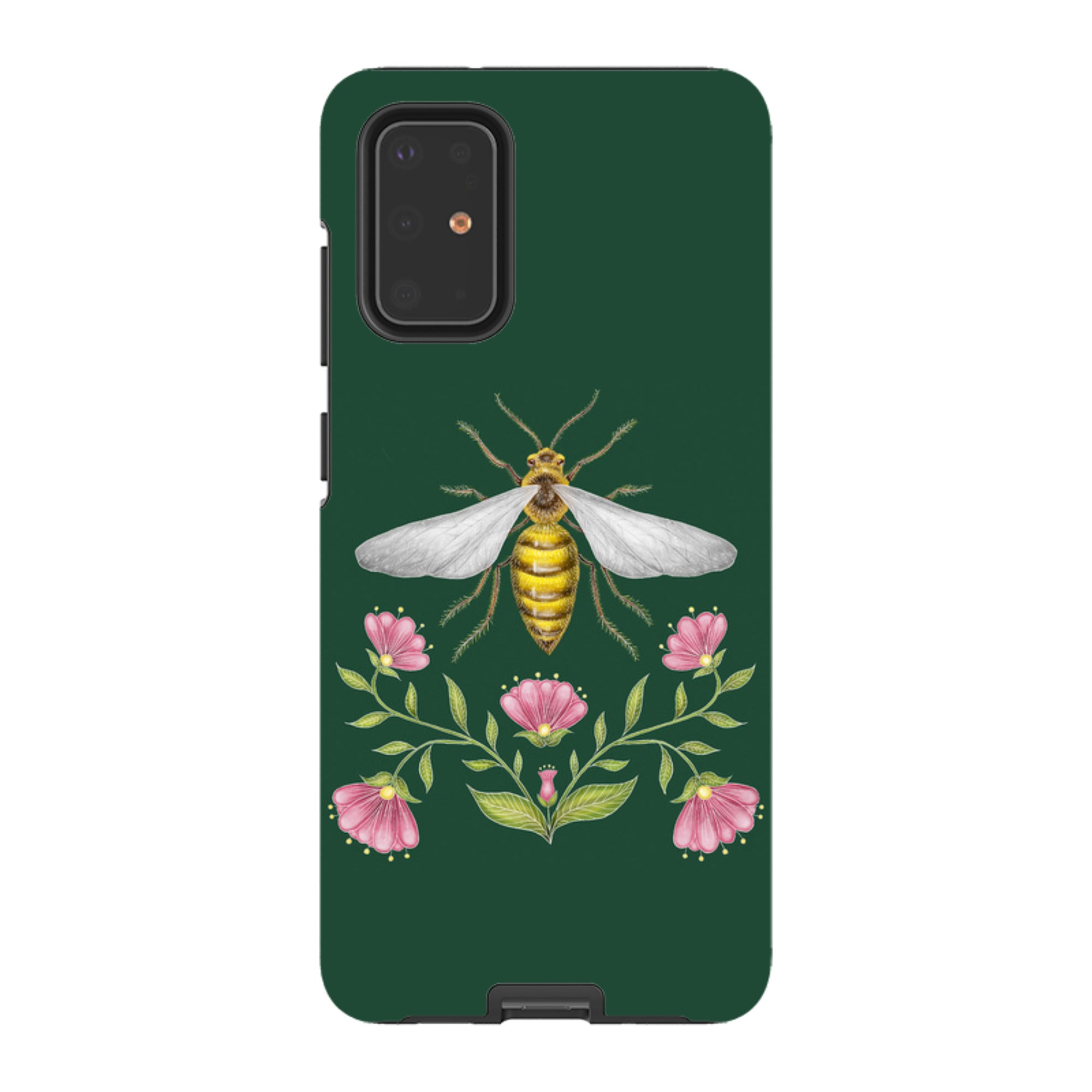 Samsung Tough Case - Wings Of Freedom Emerald By Catherine Rowe