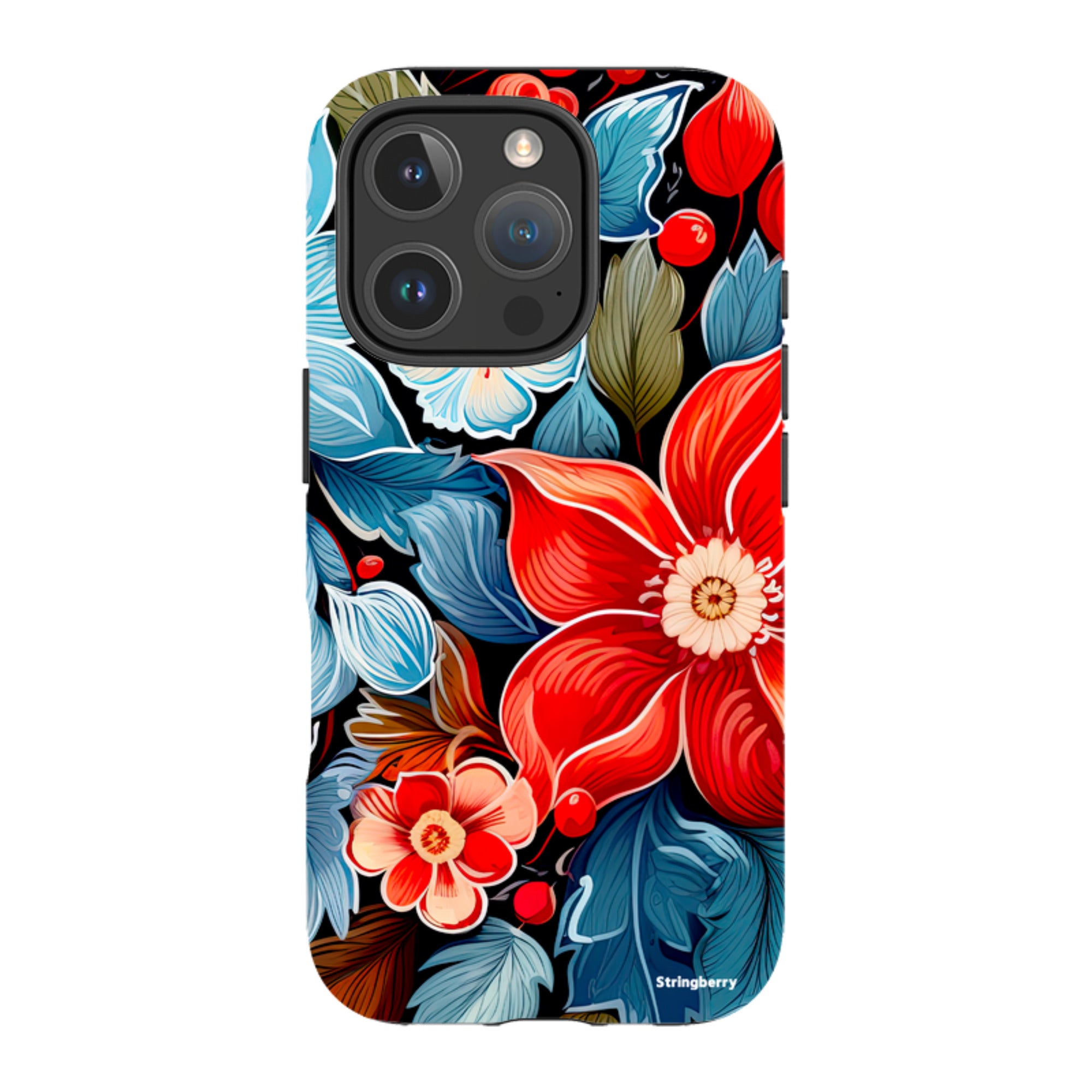 iPhone Tough Case - Red Bells
