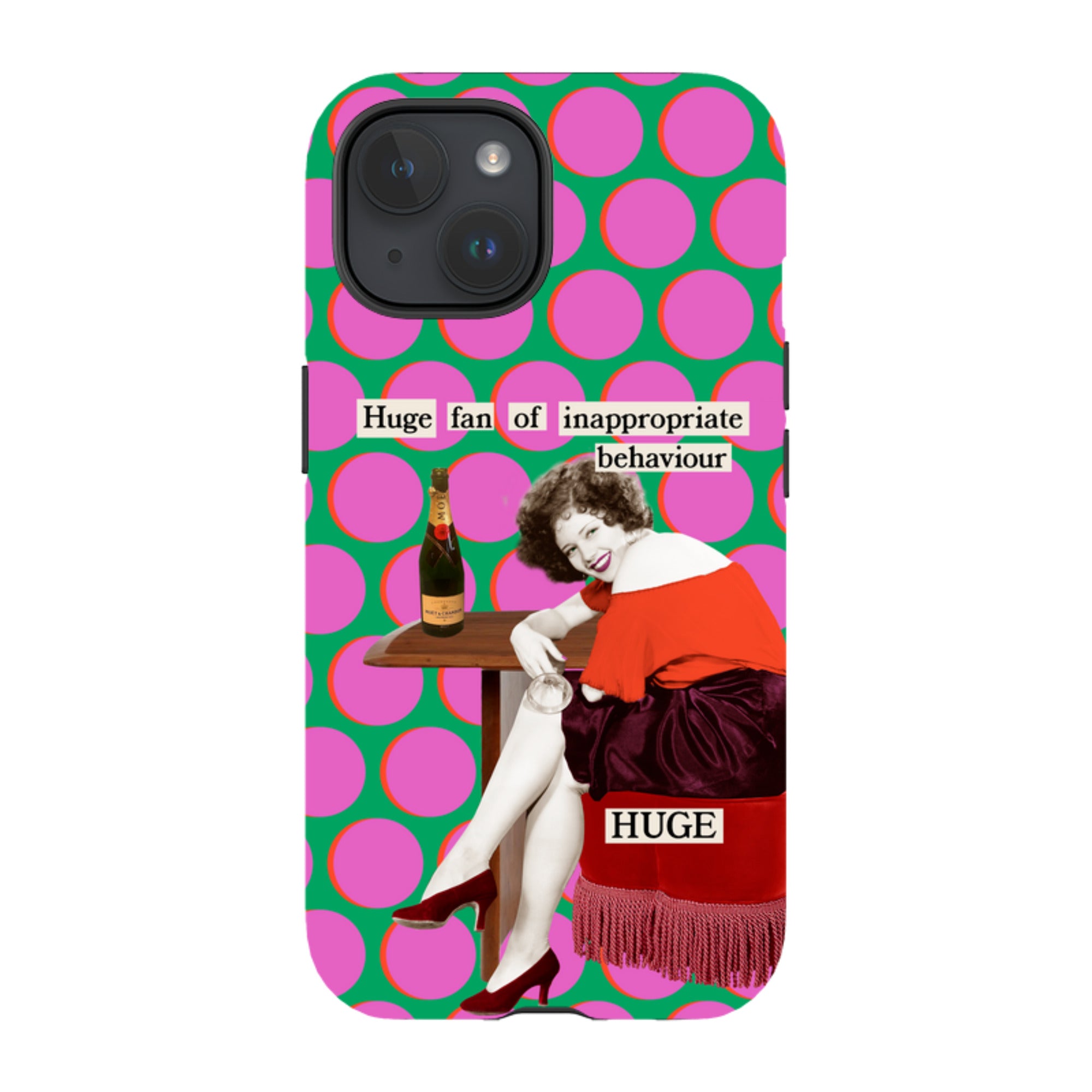 iPhone Tough Case - Inappropriate By Clare Jordan