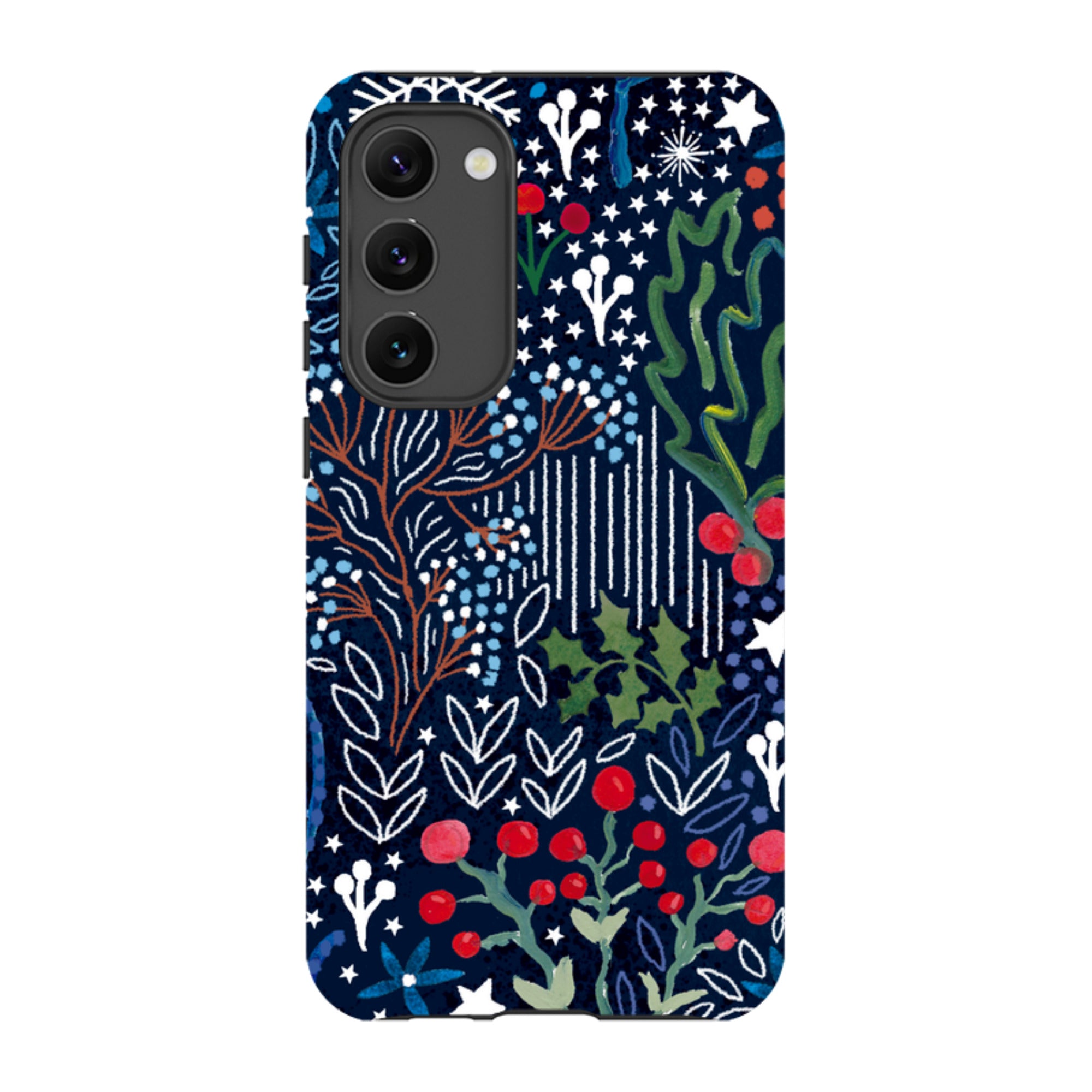 Samsung Tough Case - Winter Flowers II By Emma Frances Grant