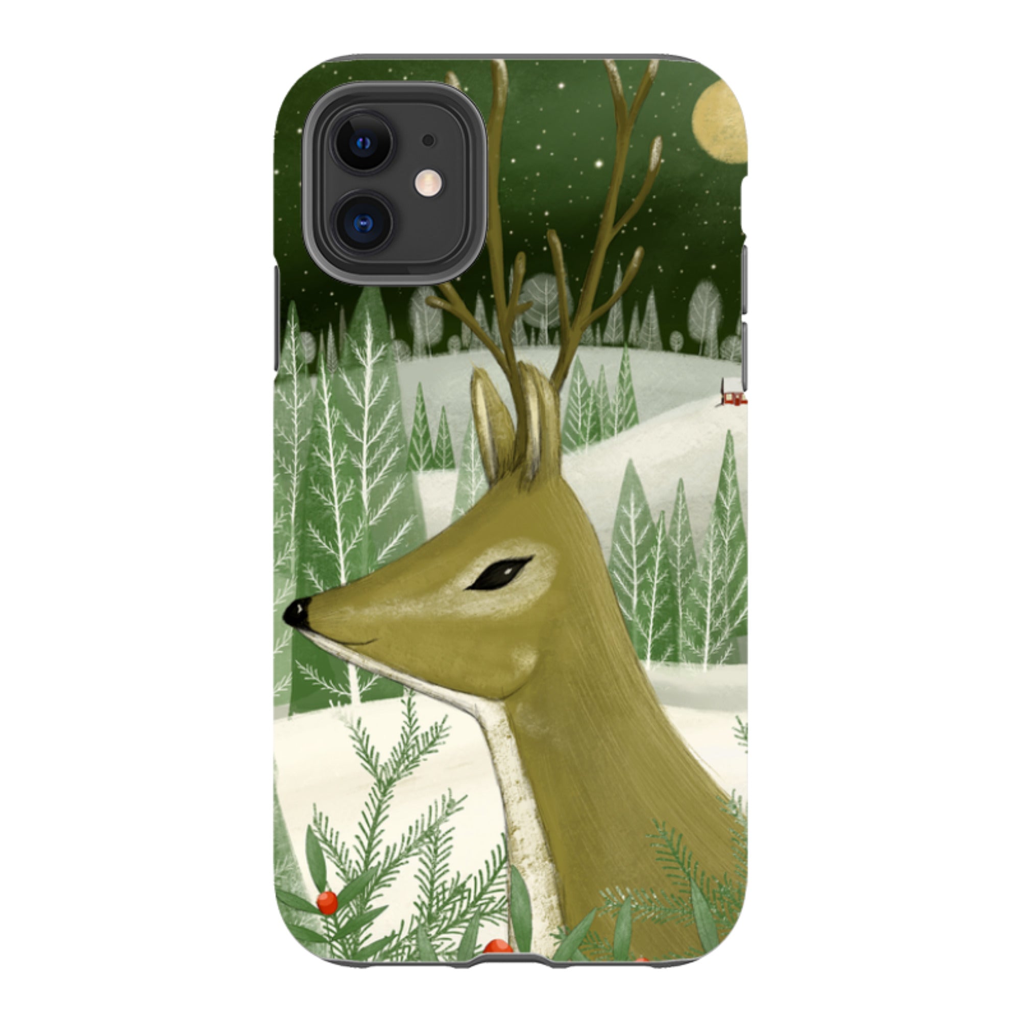 iPhone Tough Case - Reindeer By Maja Lindberg