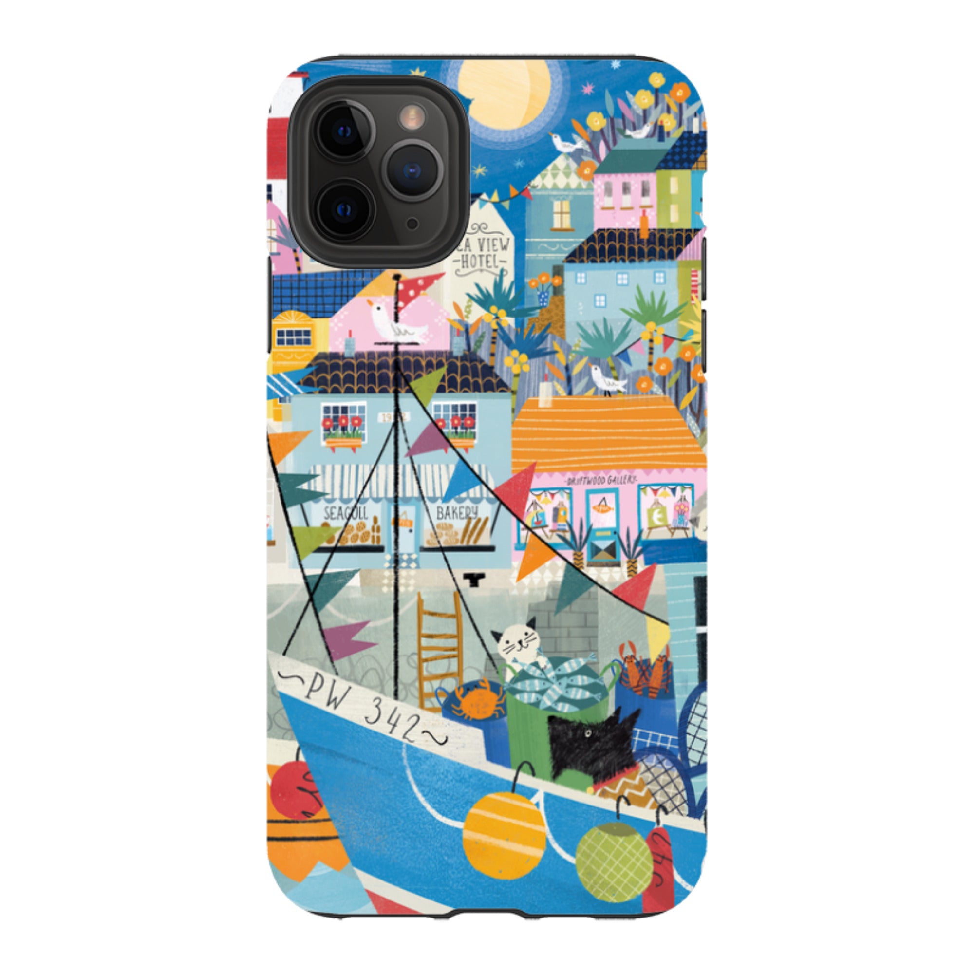 iPhone Case - Night Harbour 2 By Ali Brookes