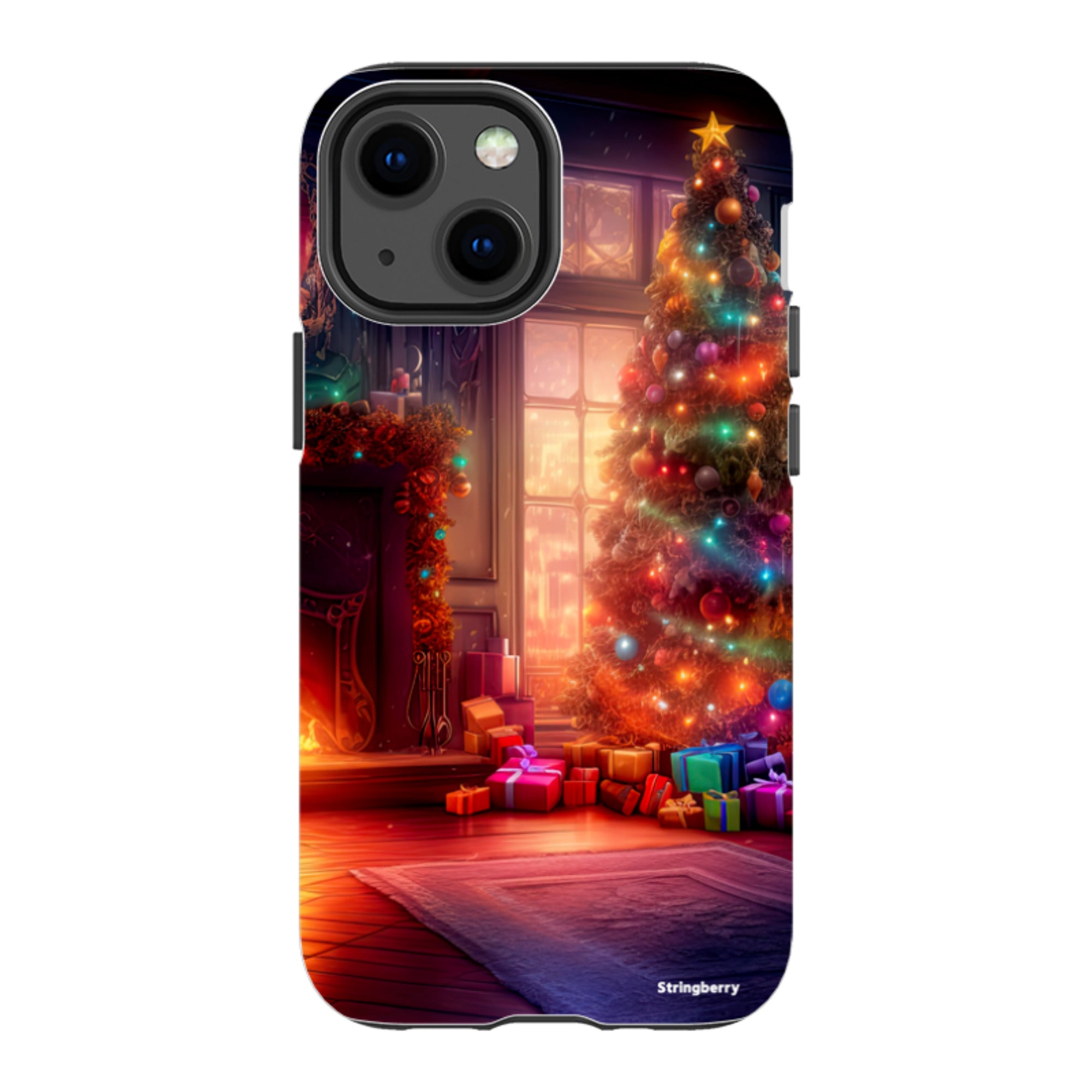 iPhone Tough Case - Holly Jolly Christmas III