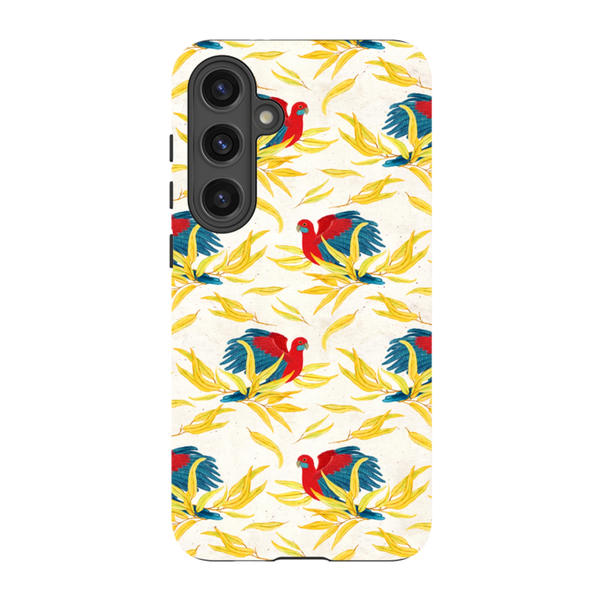 Samsung Tough Case - Crimson Rosella By Katherine Quinn