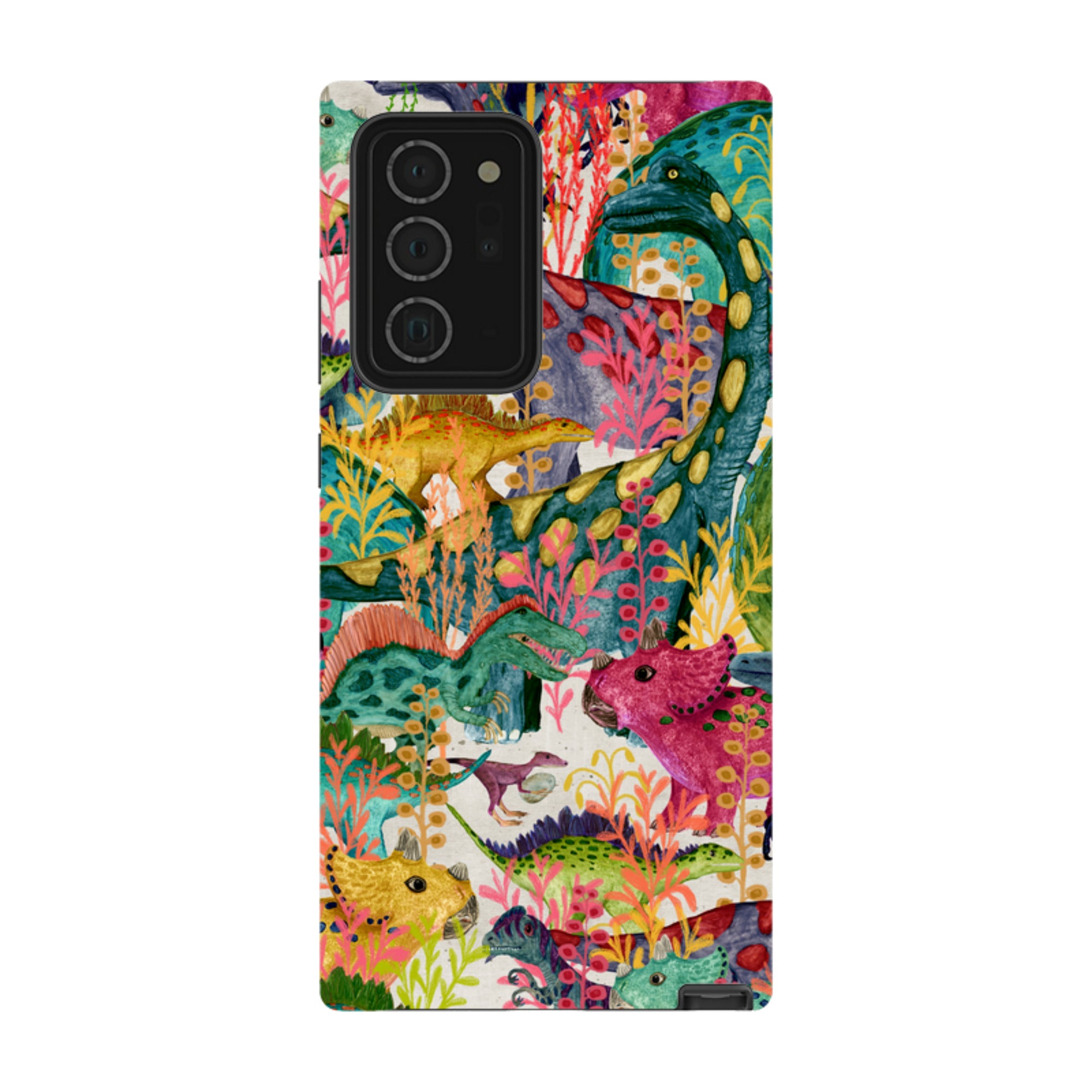 Samsung Tough Case - Dinosaur Jamboree By Katherine Quinn