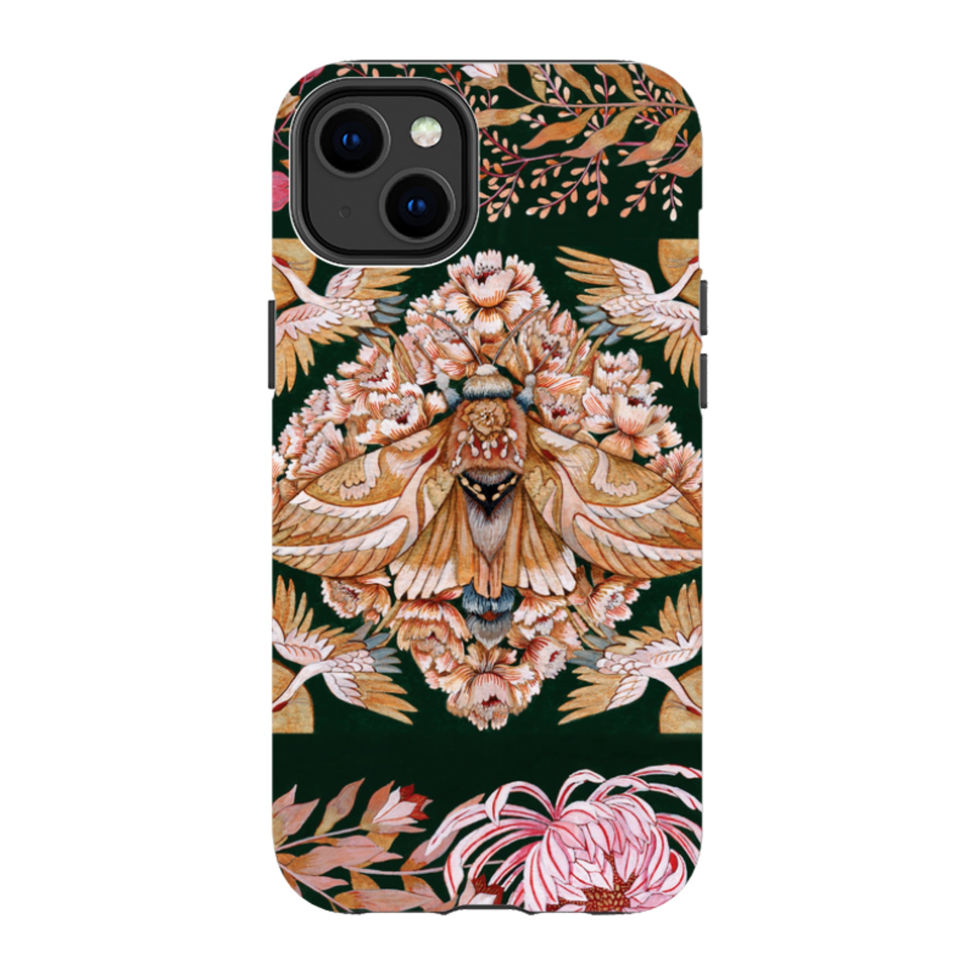 iPhone MagSafe Tough Case -  Golden Moth By Maria Matos