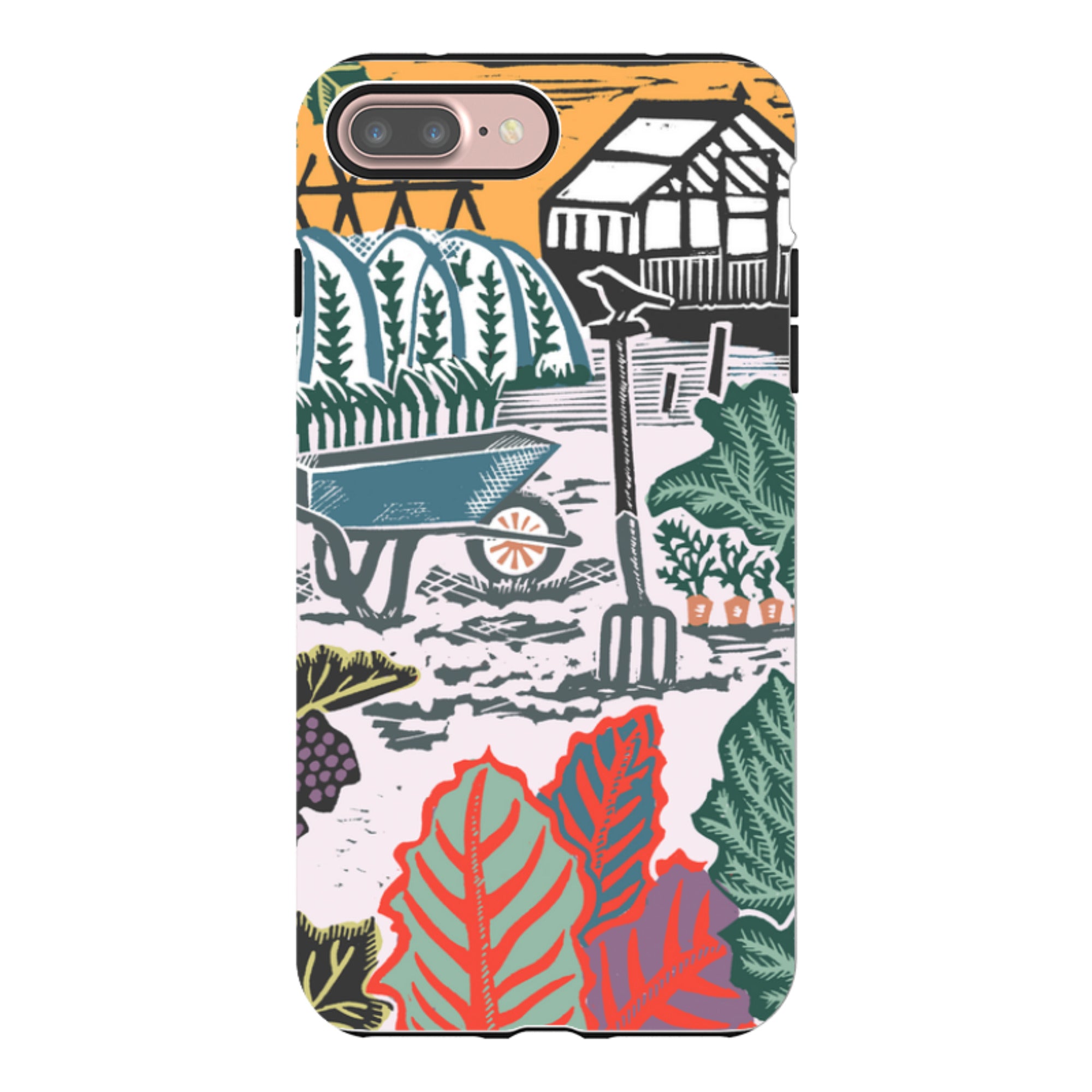 iPhone Tough Case - Allotment By Kate Heiss