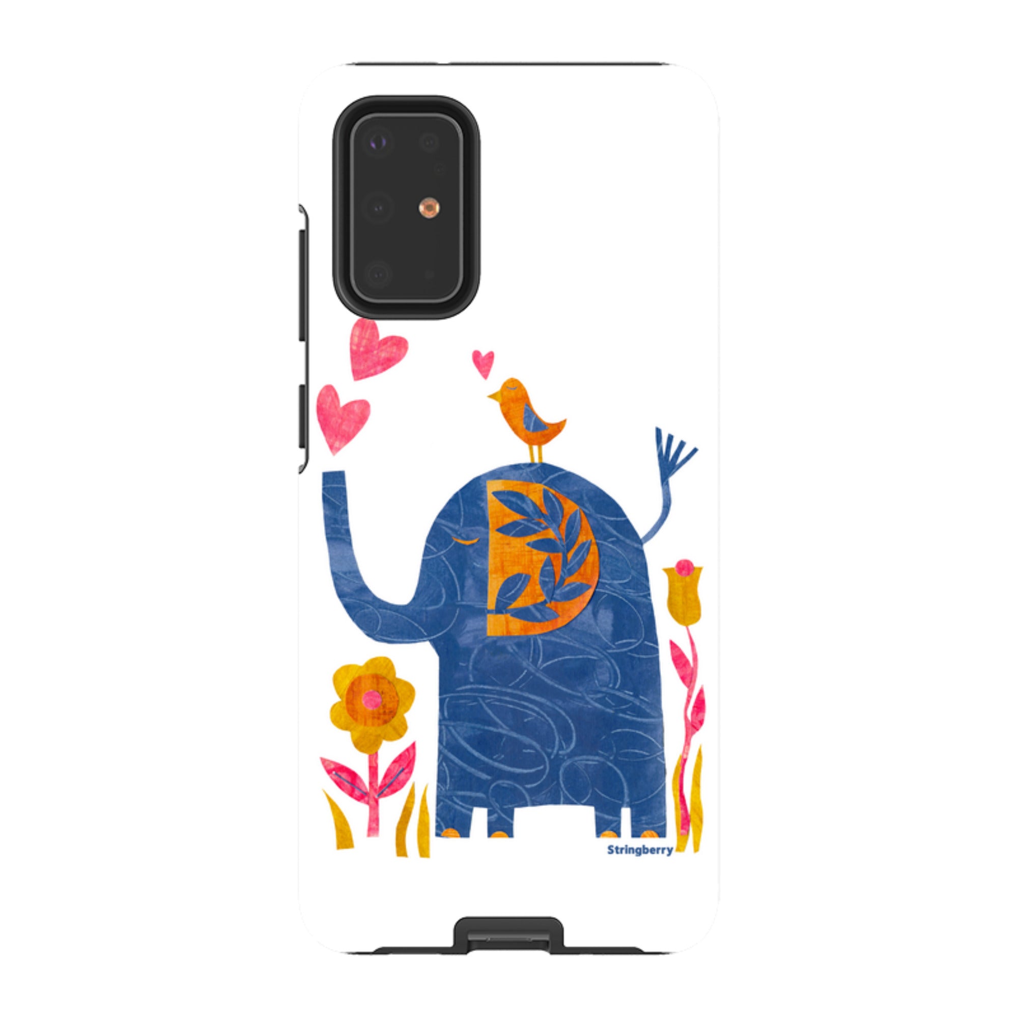 Samsung Tough Case - Elephant In Love By Tracey English