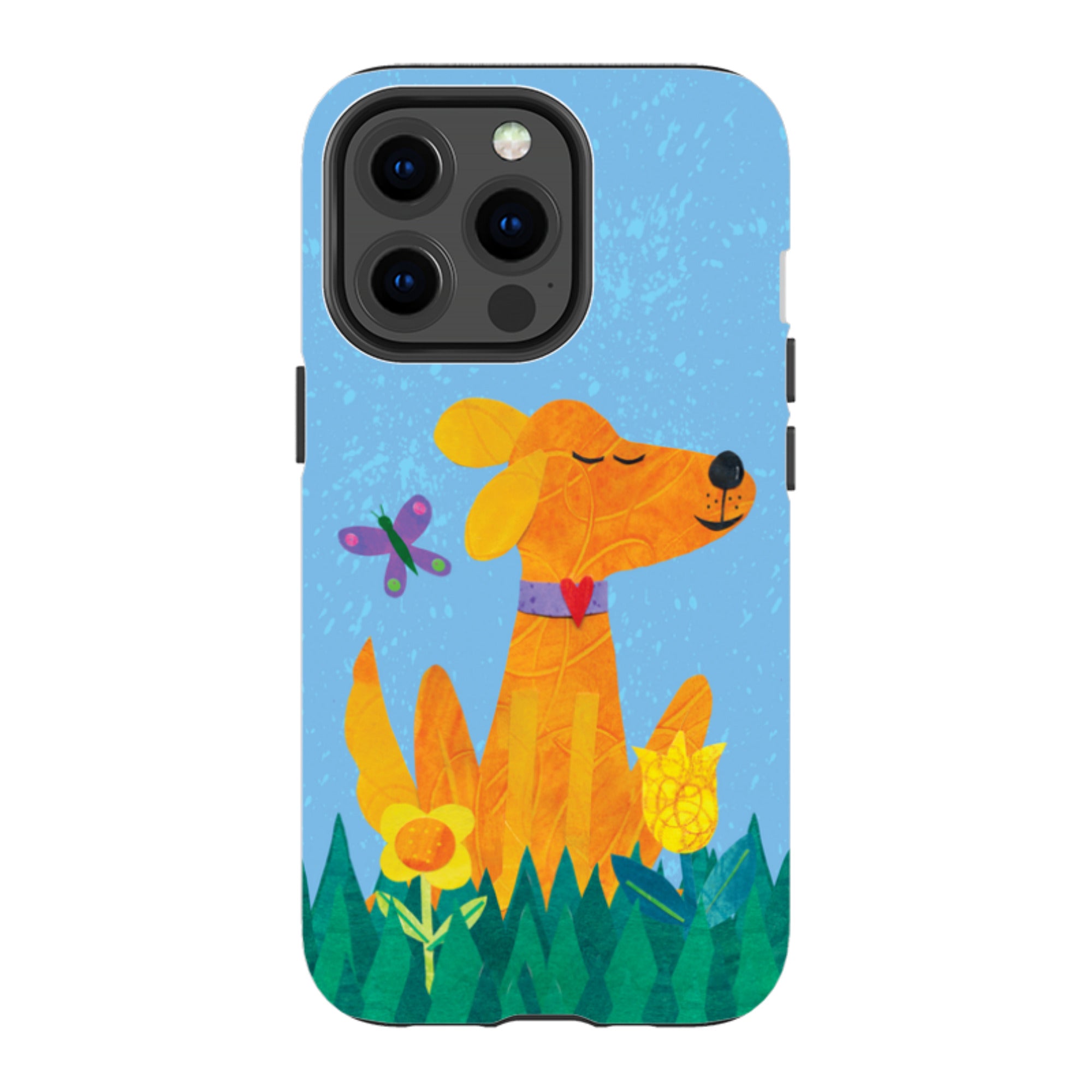 iPhone MagSafe Tough Case - Pup in the grass By Tracey English