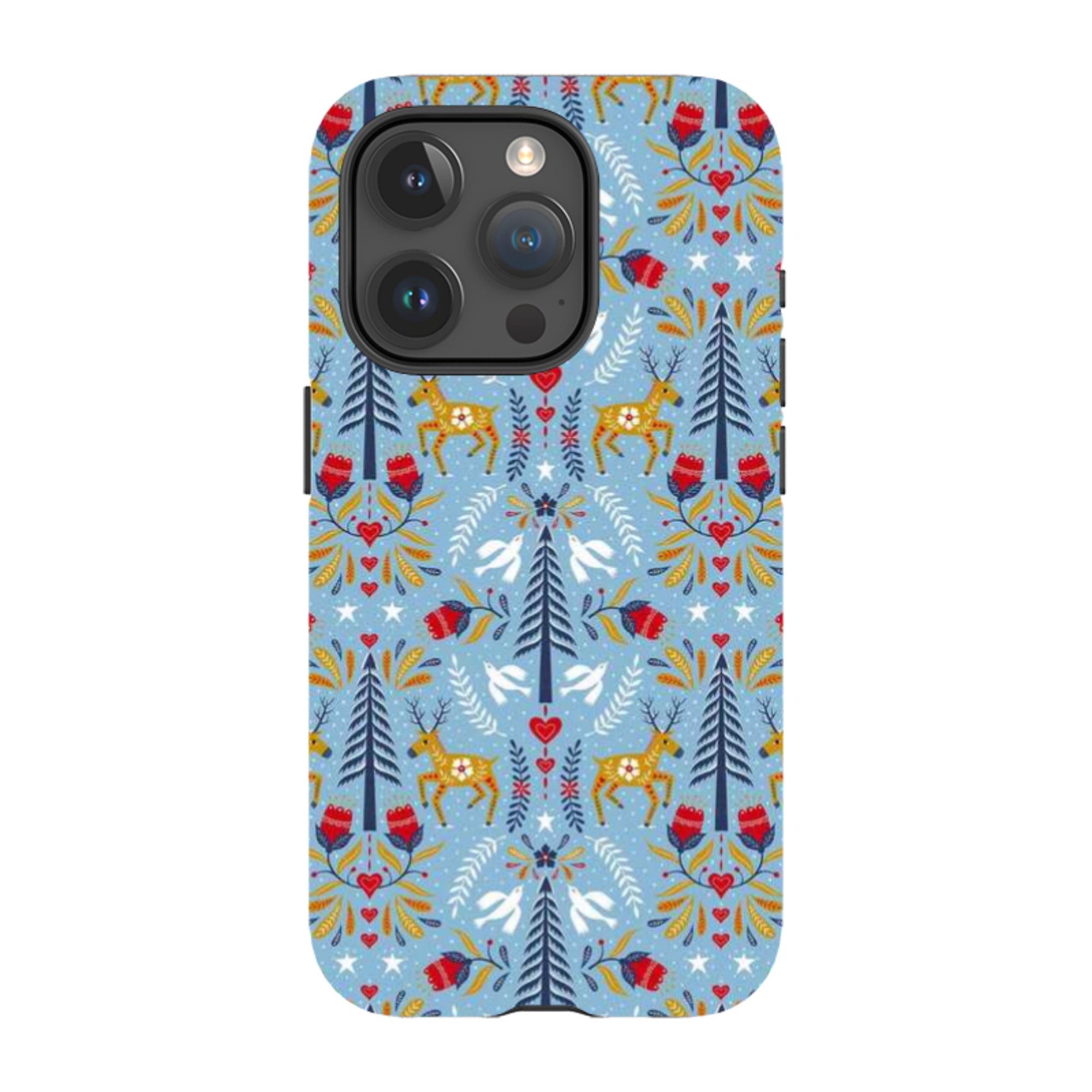 iPhone Tough Case - Xmas Pattern By Suzy Taylor