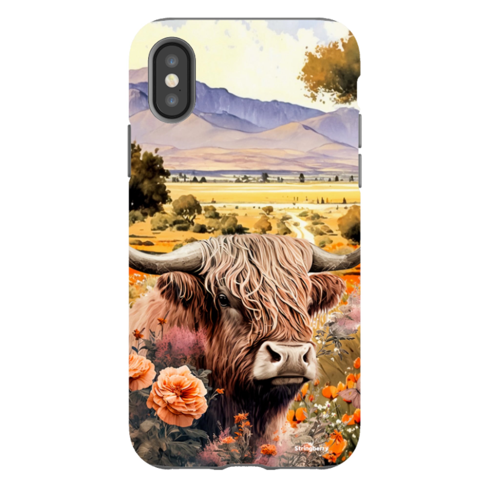 iPhone Tough Case - Highland Cow III