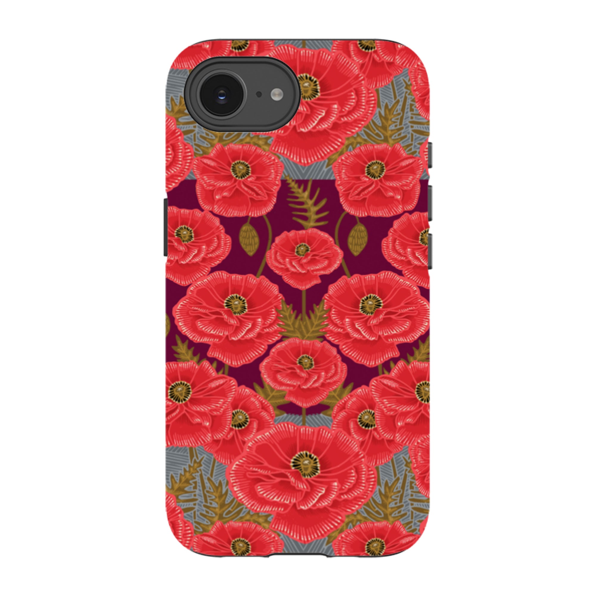 iPhone Case - Poppy Red By Kate Heiss