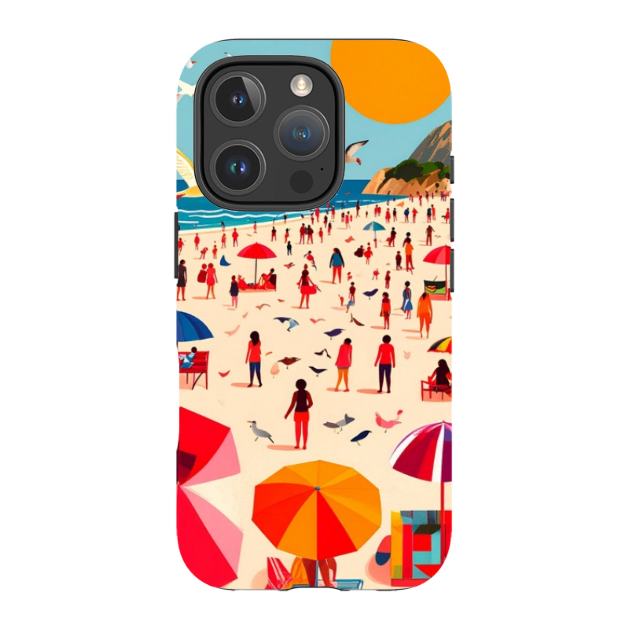 iPhone MagSafe Tough Case - Mediterranean Beach Life
