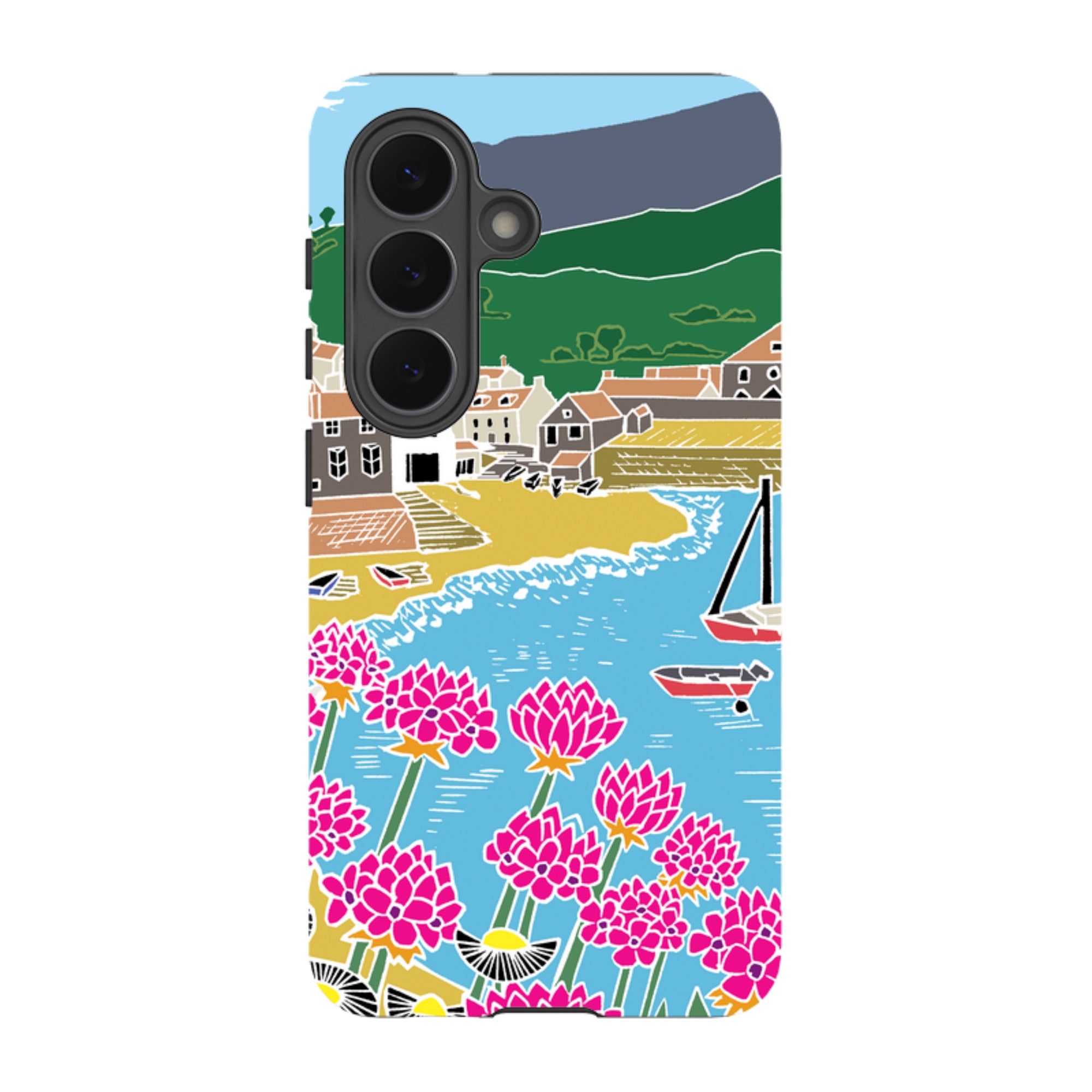 Samsung Tough Case - Quaint Harbour By Kate Heiss