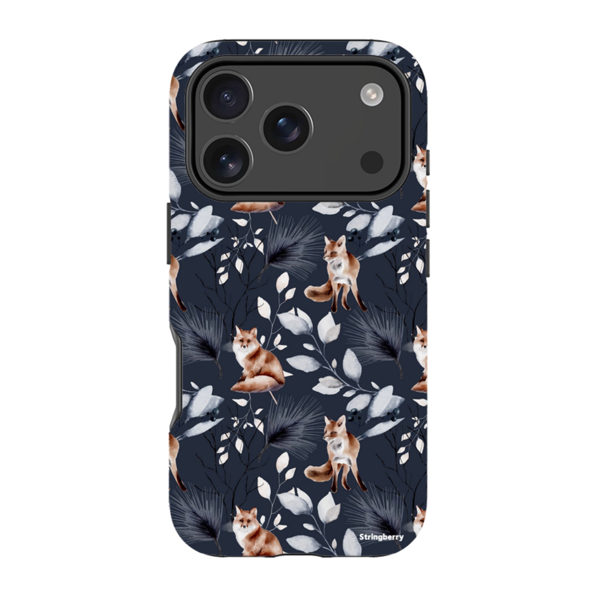 iPhone Tough Case - Foxy Xmas