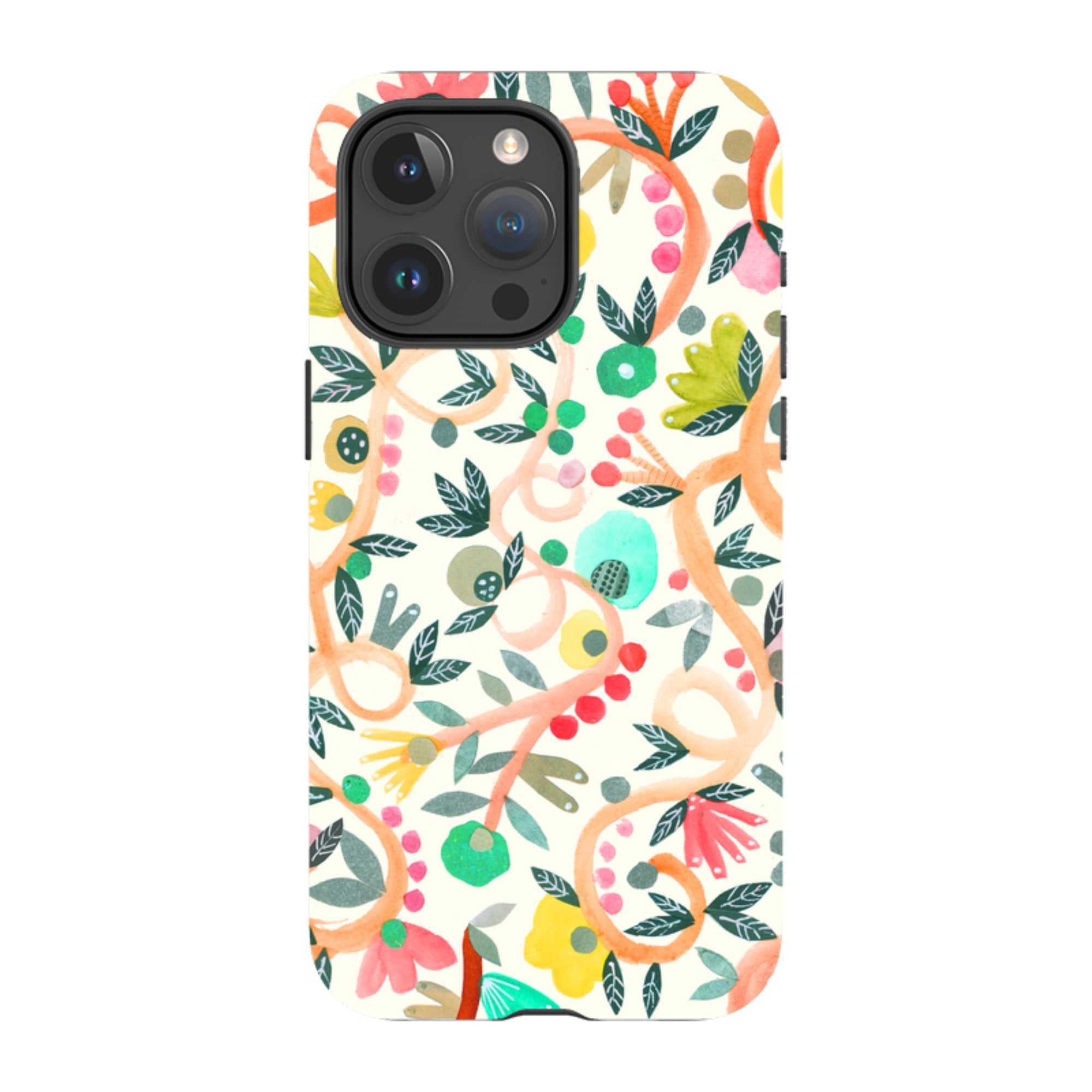 iPhone Tough Case - Floral By Gabriela Larios