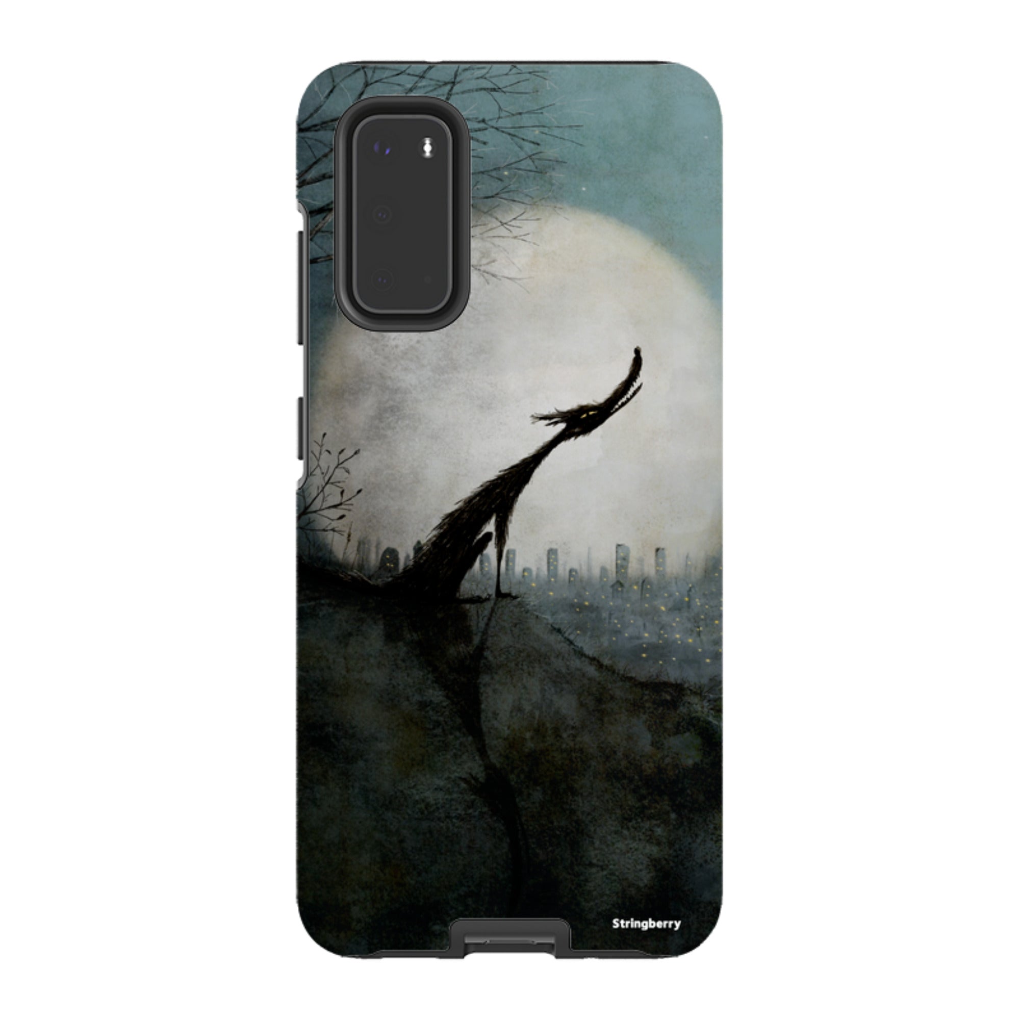 Samsung Tough Case - Wolf Moon By Maja Lindberg
