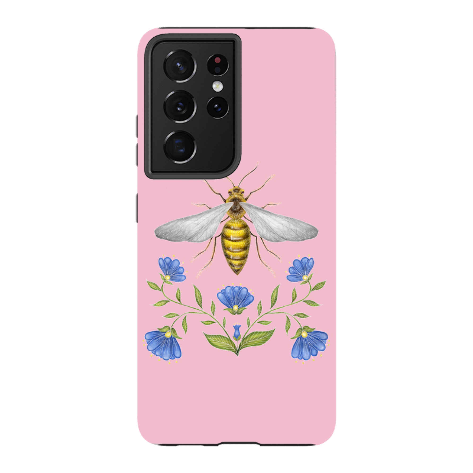Samsung Tough Case - Wings Of Freedom Pink By Catherine Rowe