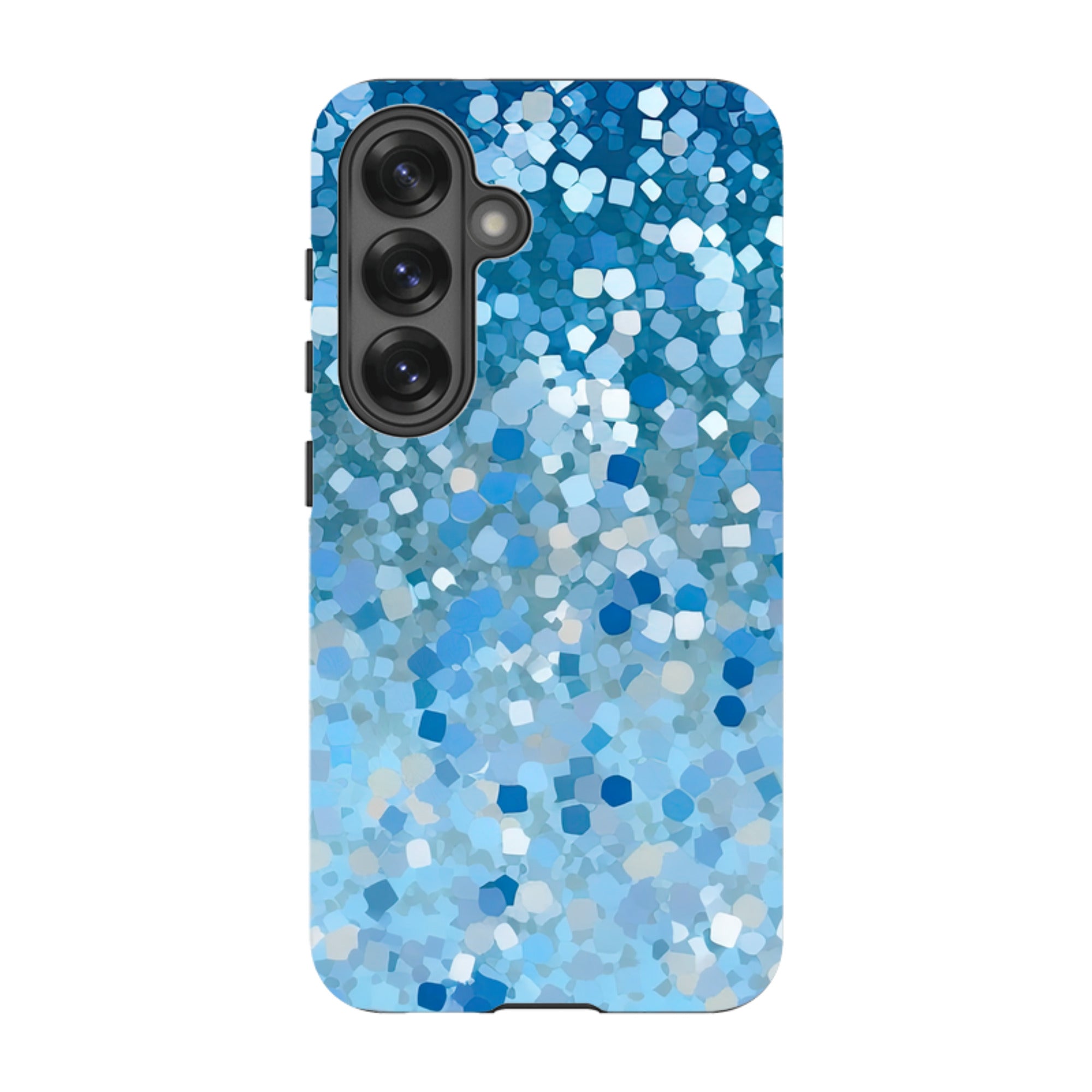 Samsung Tough Case - Blue Glitter II (Case Does Not Glitter)