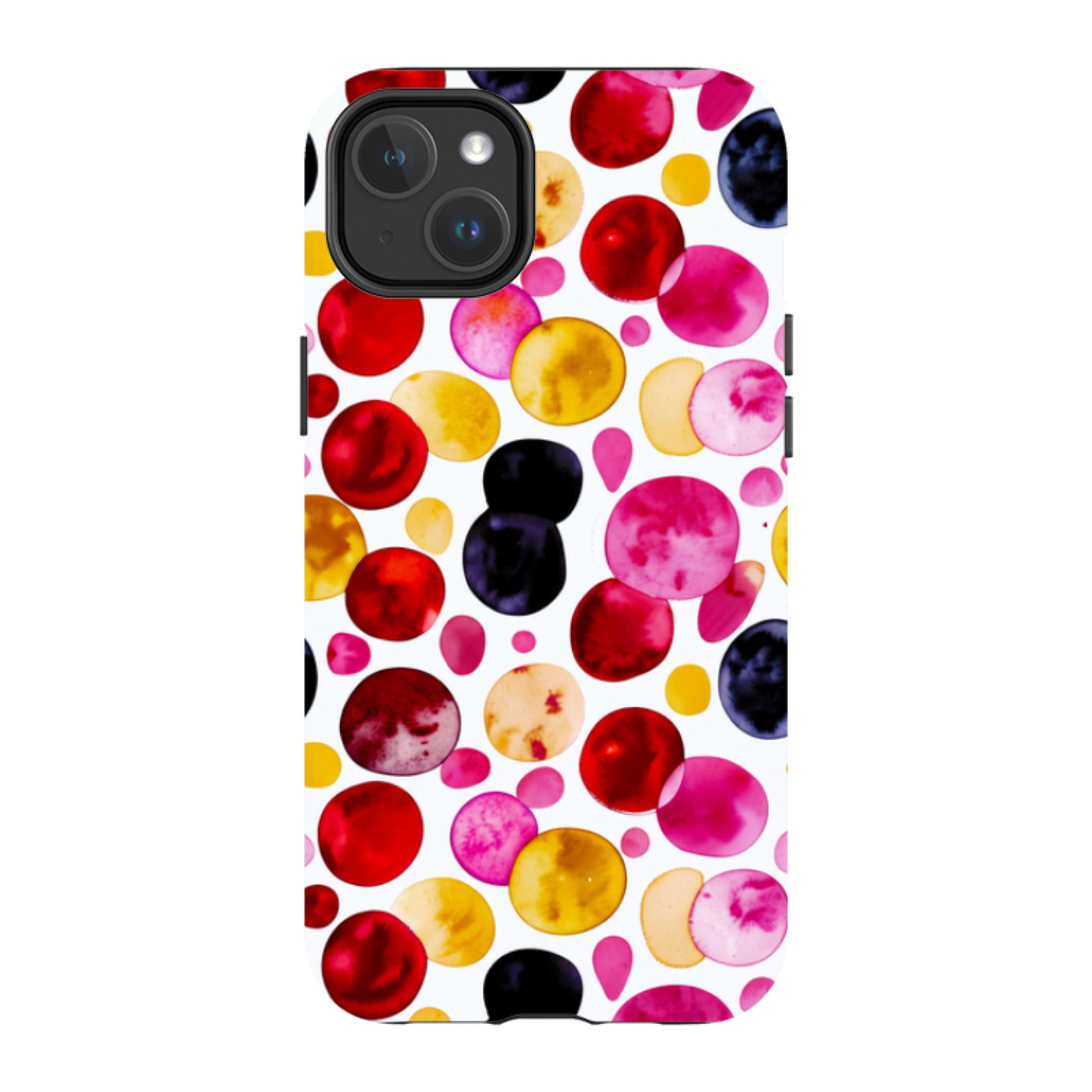 iPhone MagSafe Tough Case - Colour Moon Polka
