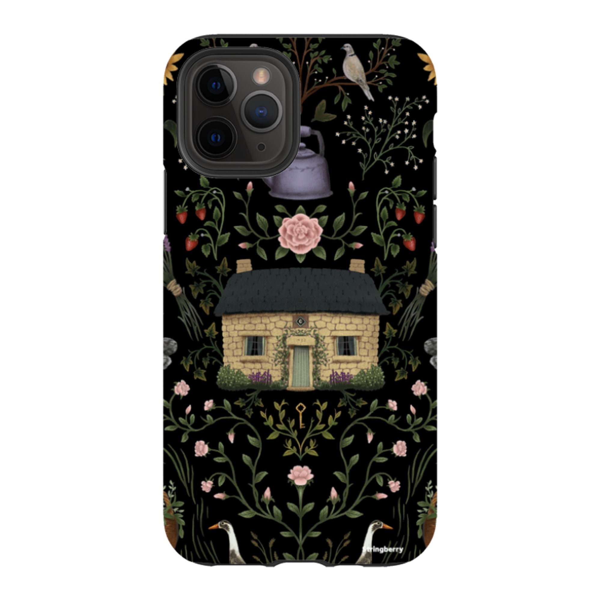 iPhone Tough Case - Cottage By Anna Stead