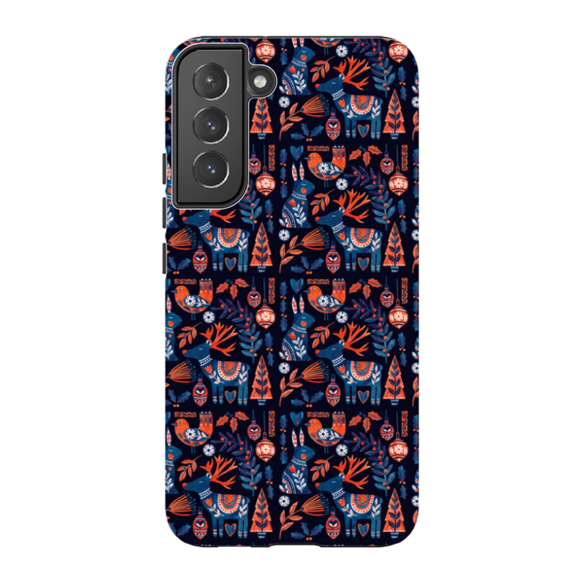 Samsung Tough Case - Scandi Animals Dark By Tracey English